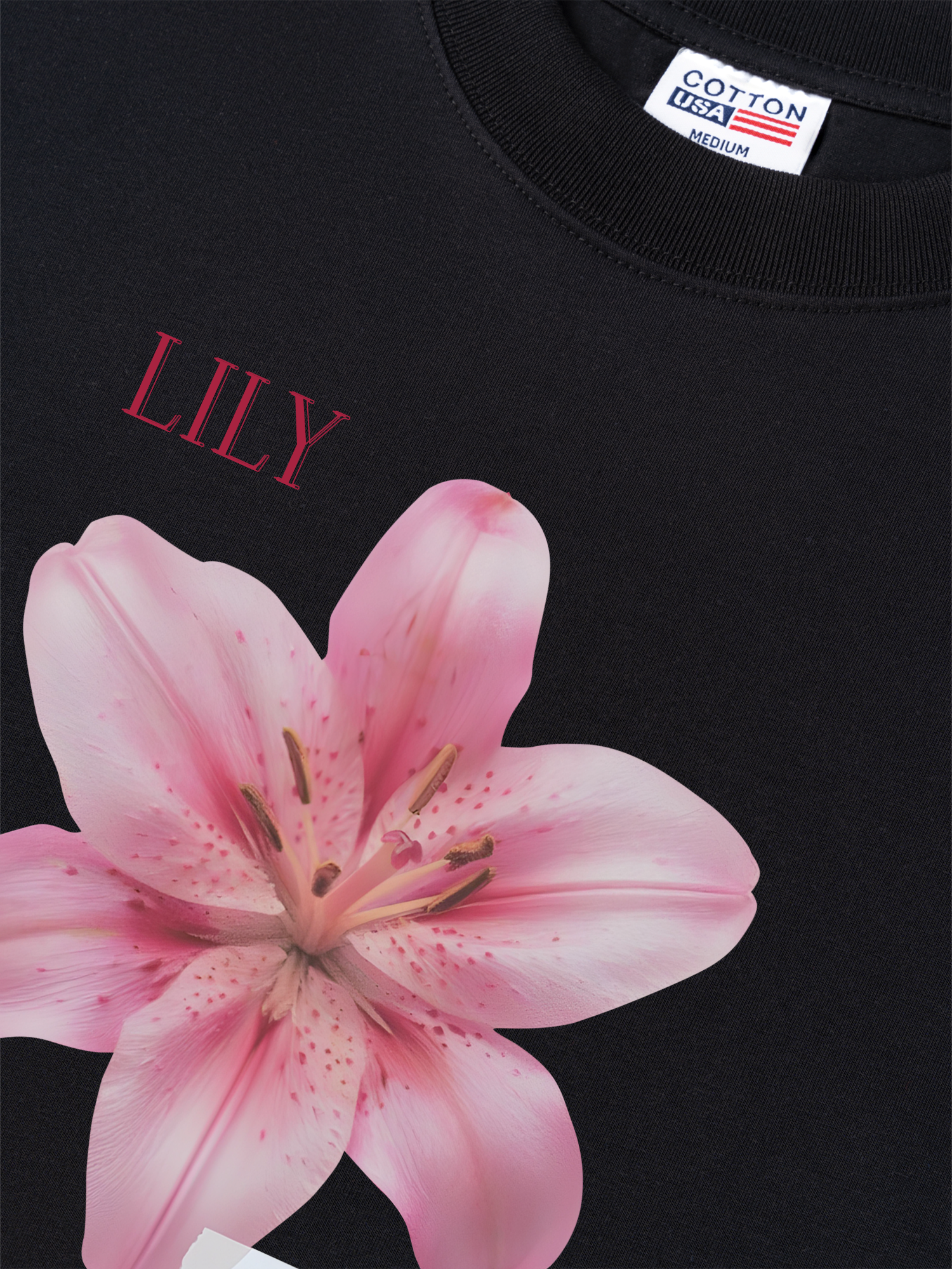 Áo Thun Relaxed Fit Floral Lily's Language