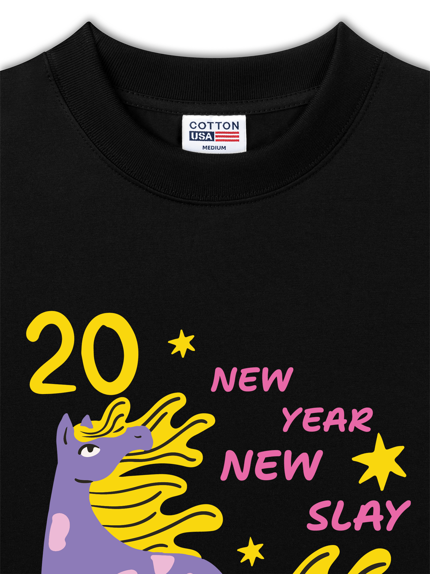 Áo Thun Relaxed Fit New Year New Slay