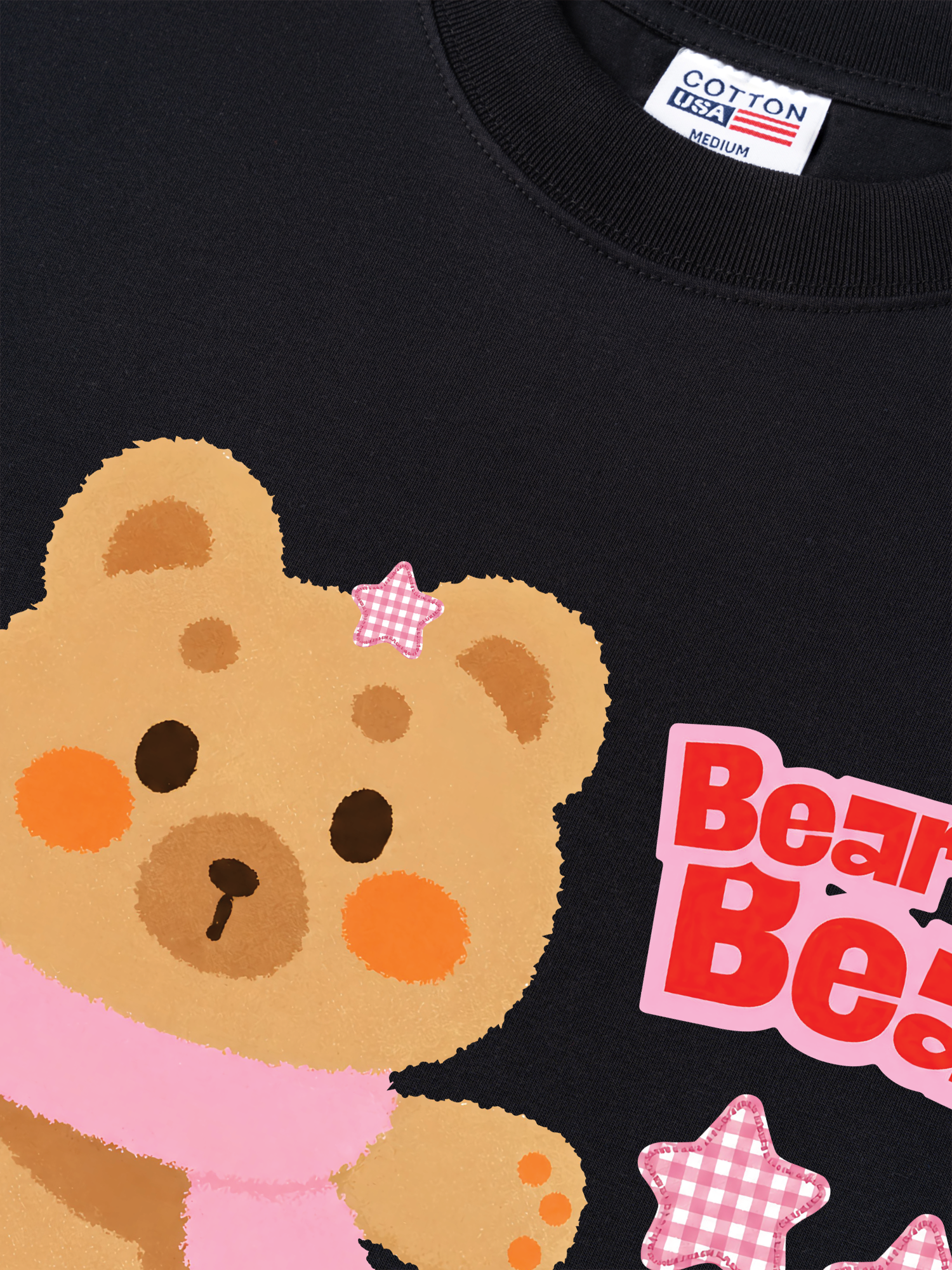 Áo Thun Relaxed Fit Bear Town Honey Bear