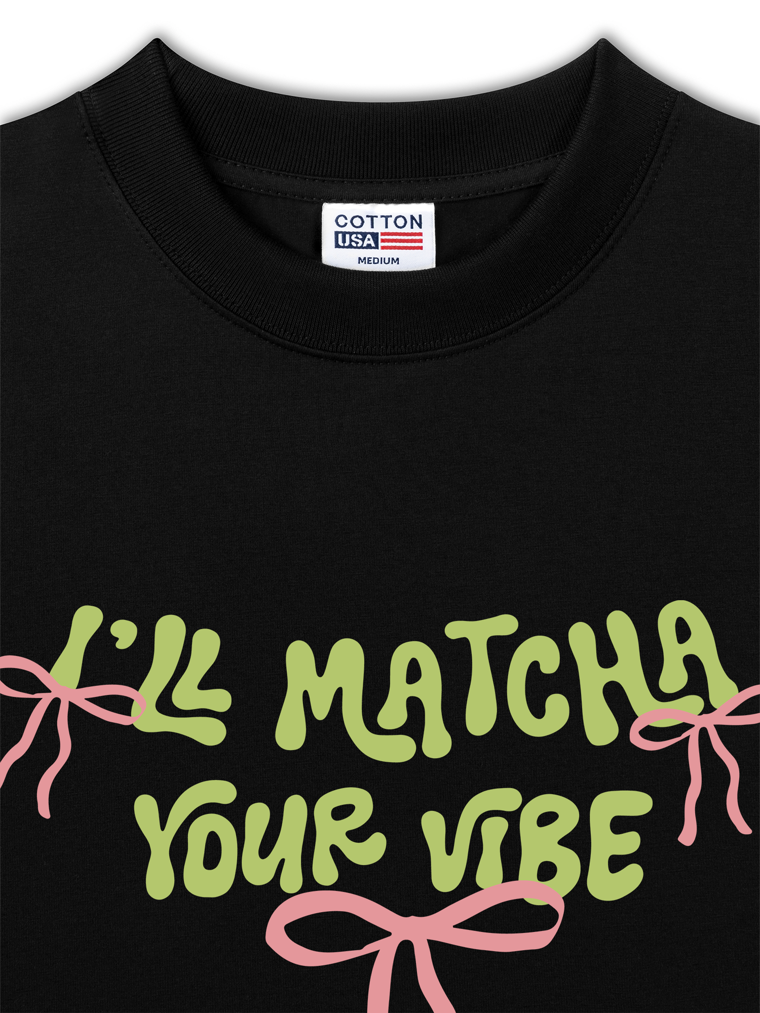 Áo Thun Relaxed Fit Daily Cup I'll Matcha Your Vibe