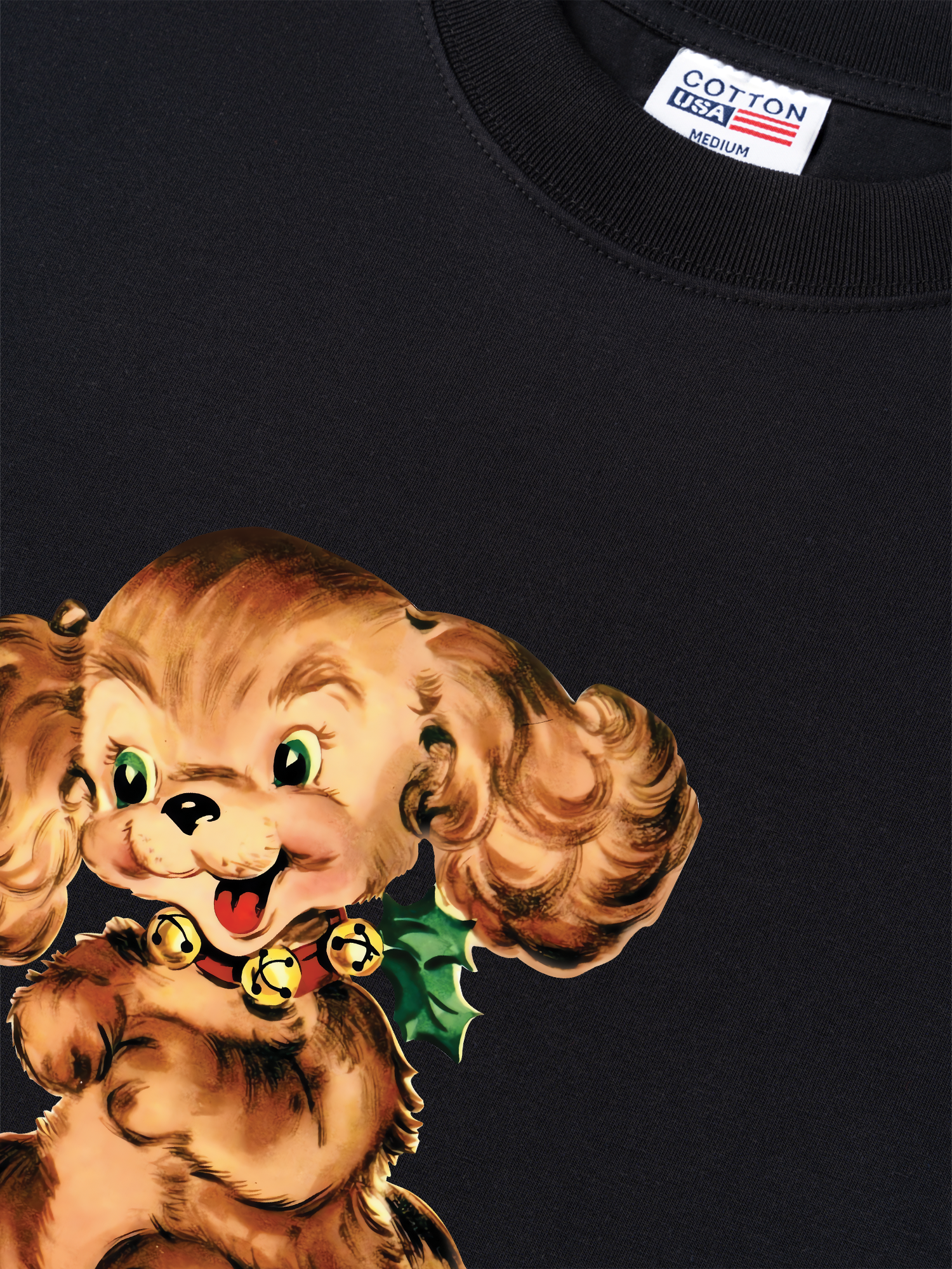 Áo Thun Relaxed Fit Soft Paw Brown Dog