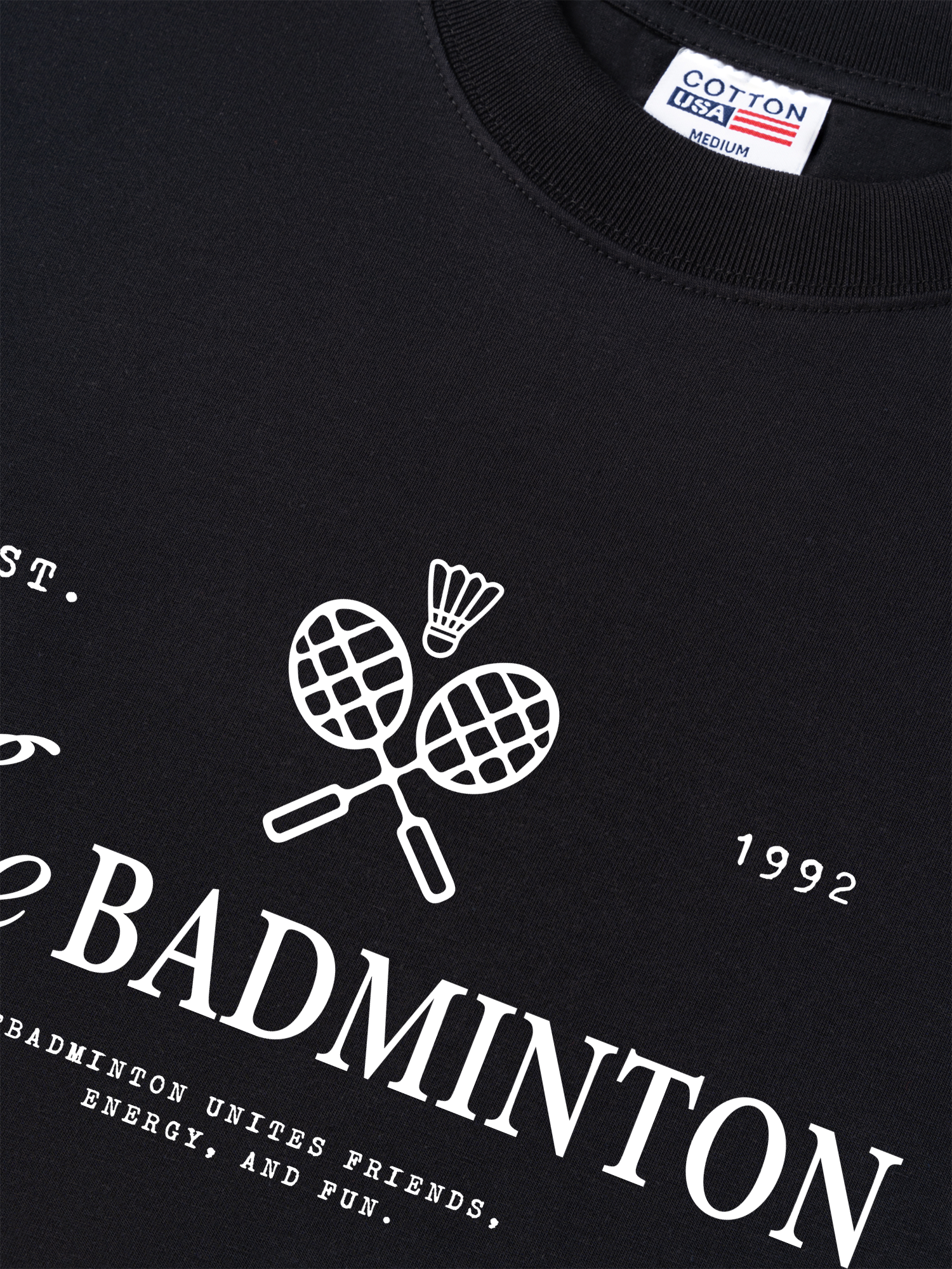 Áo Thun Relaxed Fit The Badminton