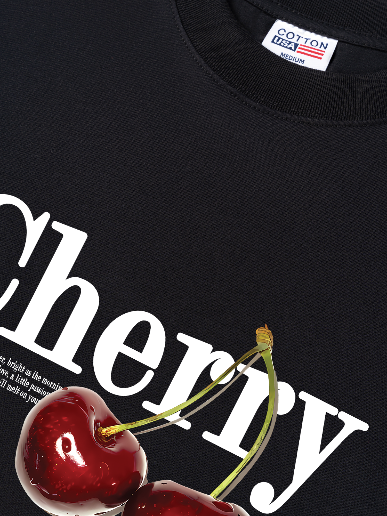 Áo Thun Relaxed Fit Cherry Fresh