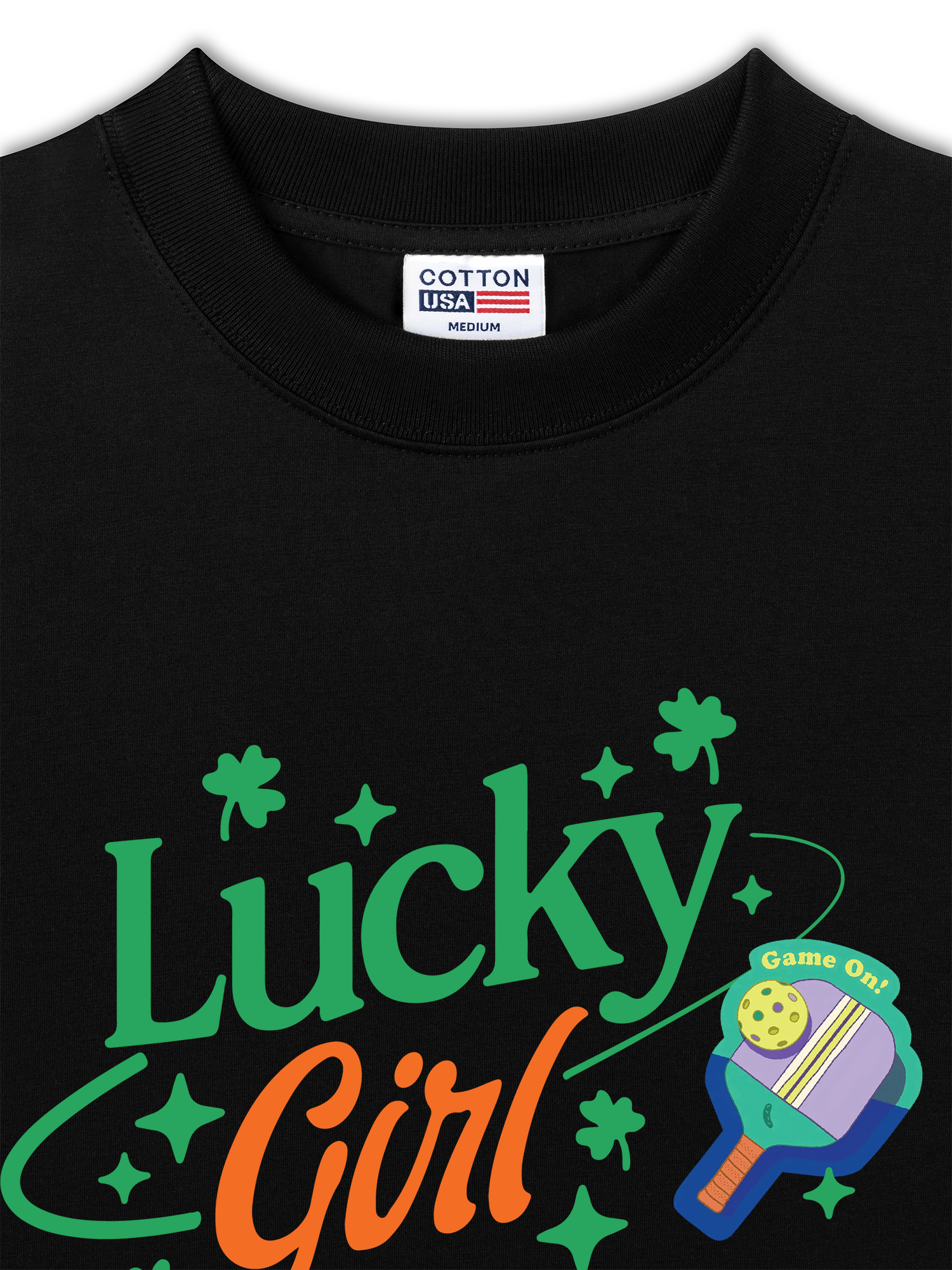 Áo Thun Relaxed Fit Pickleball Lucky Girl