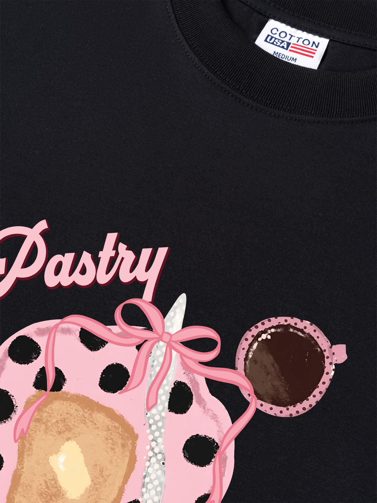 Áo Thun Relaxed Fit Yummy Mood Pastry Time