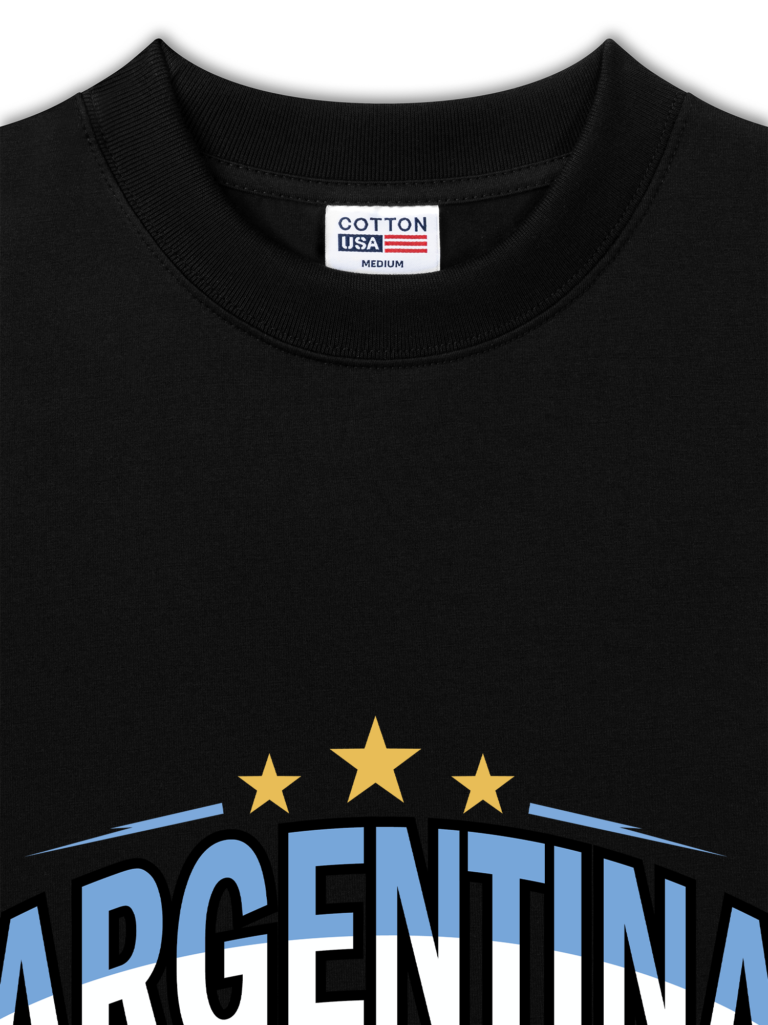 Áo Thun Relaxed Fit Soccer World Cup Argentina Ready