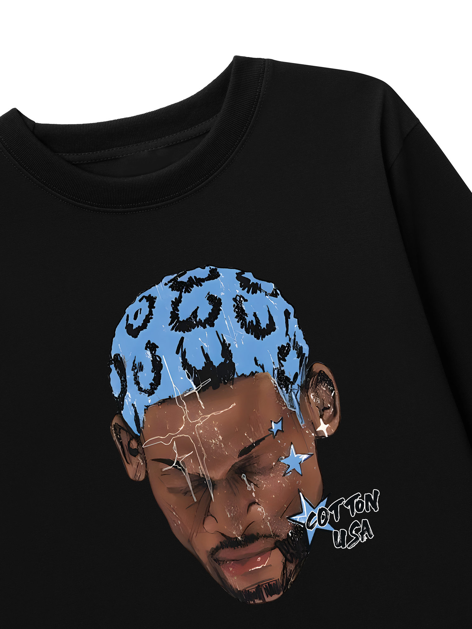 Áo Thun Dài Tay Rapper Rodman Bad As I Wanna Be