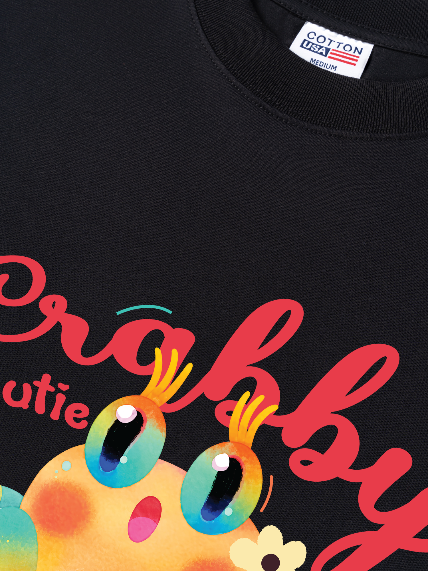 Áo Thun Relaxed Fit Tropical Crabby Cutie