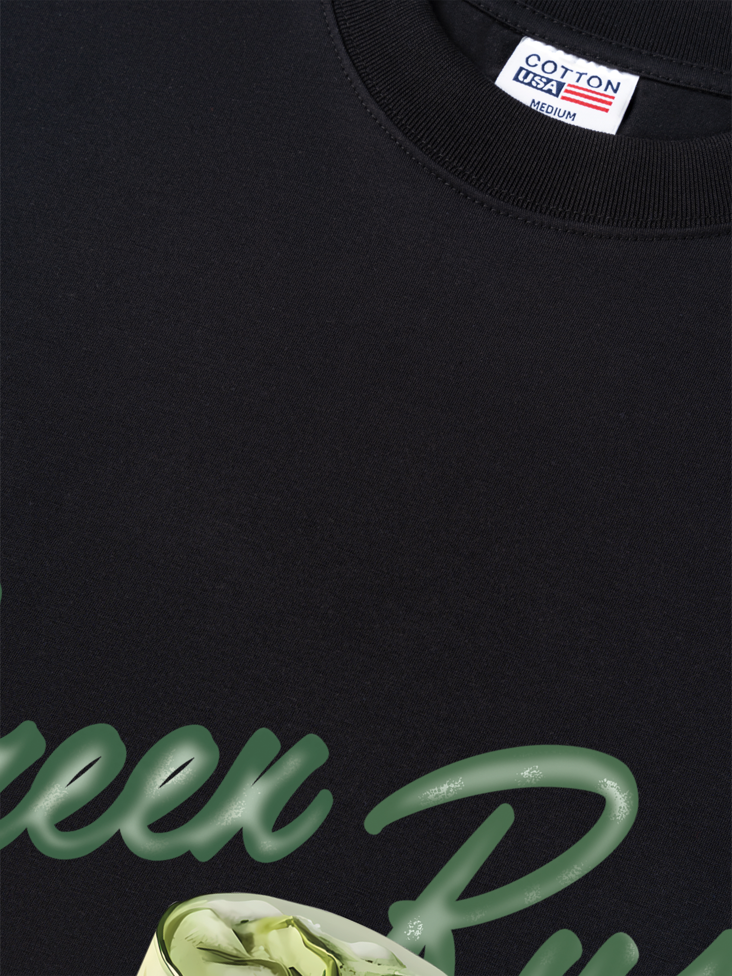 Áo Thun Relaxed Fit Daily Cup Green Rush