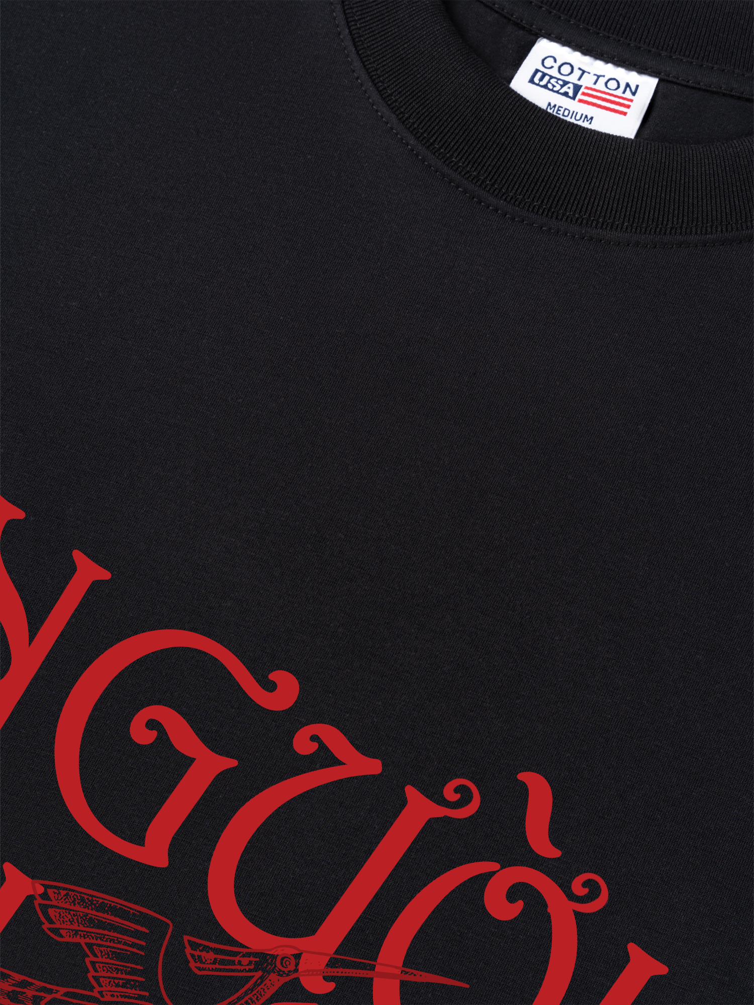 Áo Thun Relaxed Fit Việt Nam Người Việt - Máu Đỏ Da Vàng