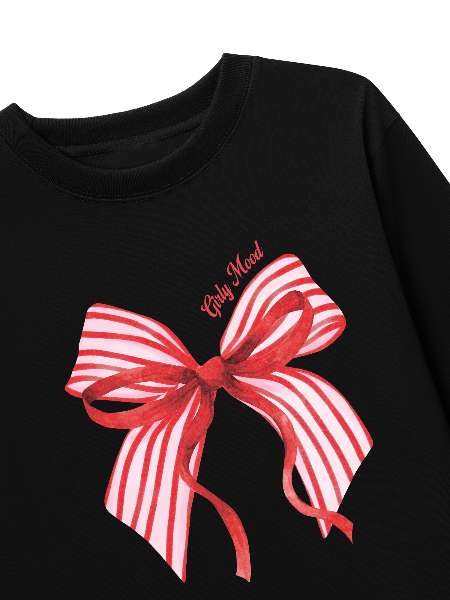 Áo Thun Dài Tay Pink Ribbon