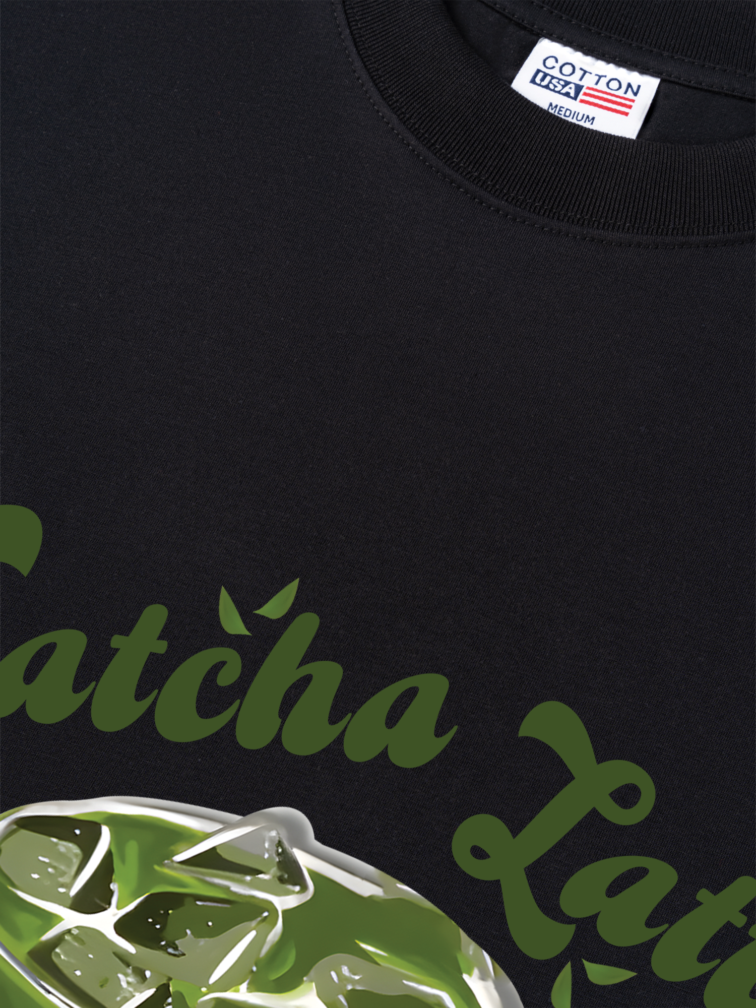 Áo Thun Relaxed Fit Tropical Matcha