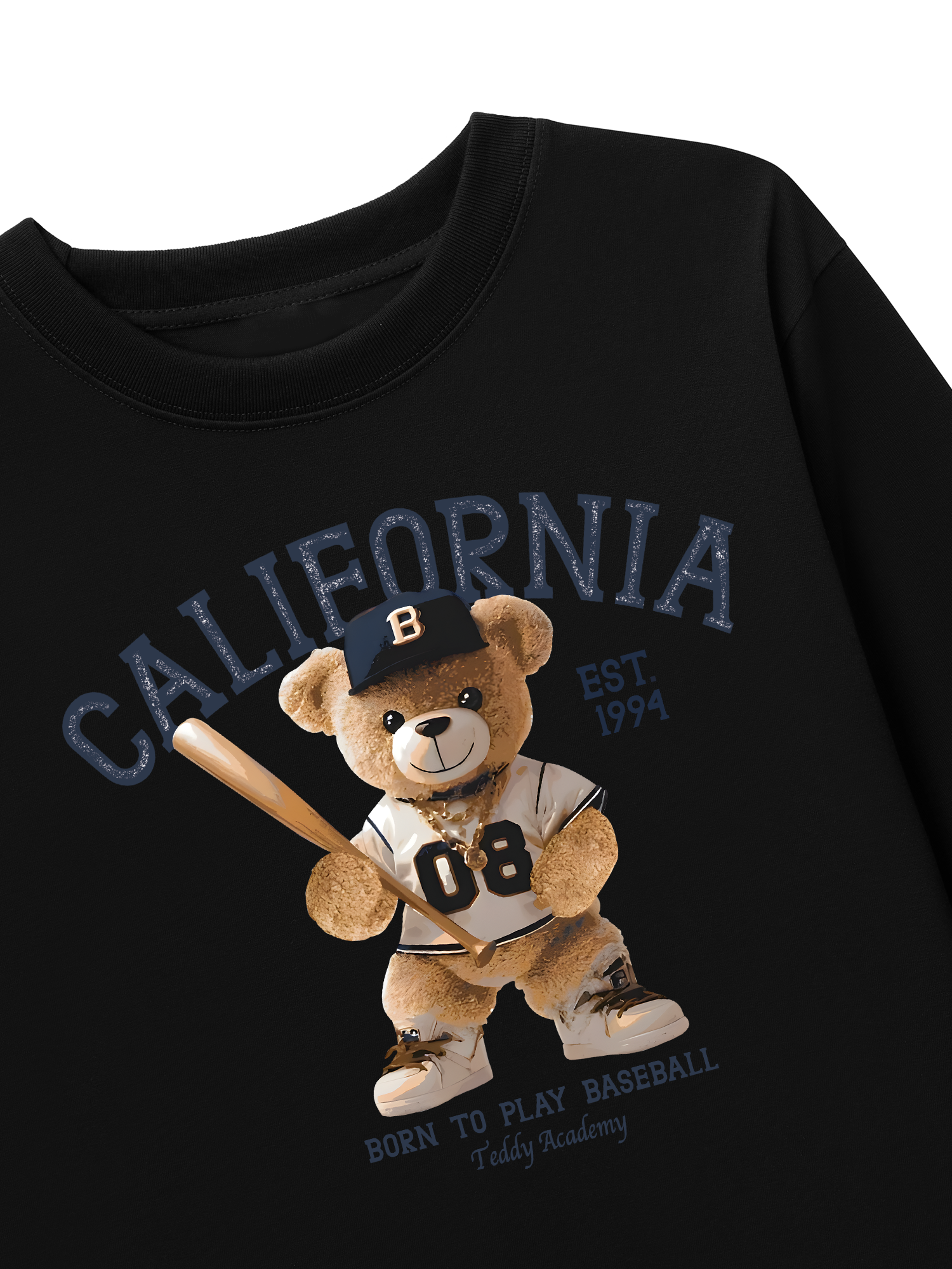 Áo Thun Dài Tay Baseball Born To Play