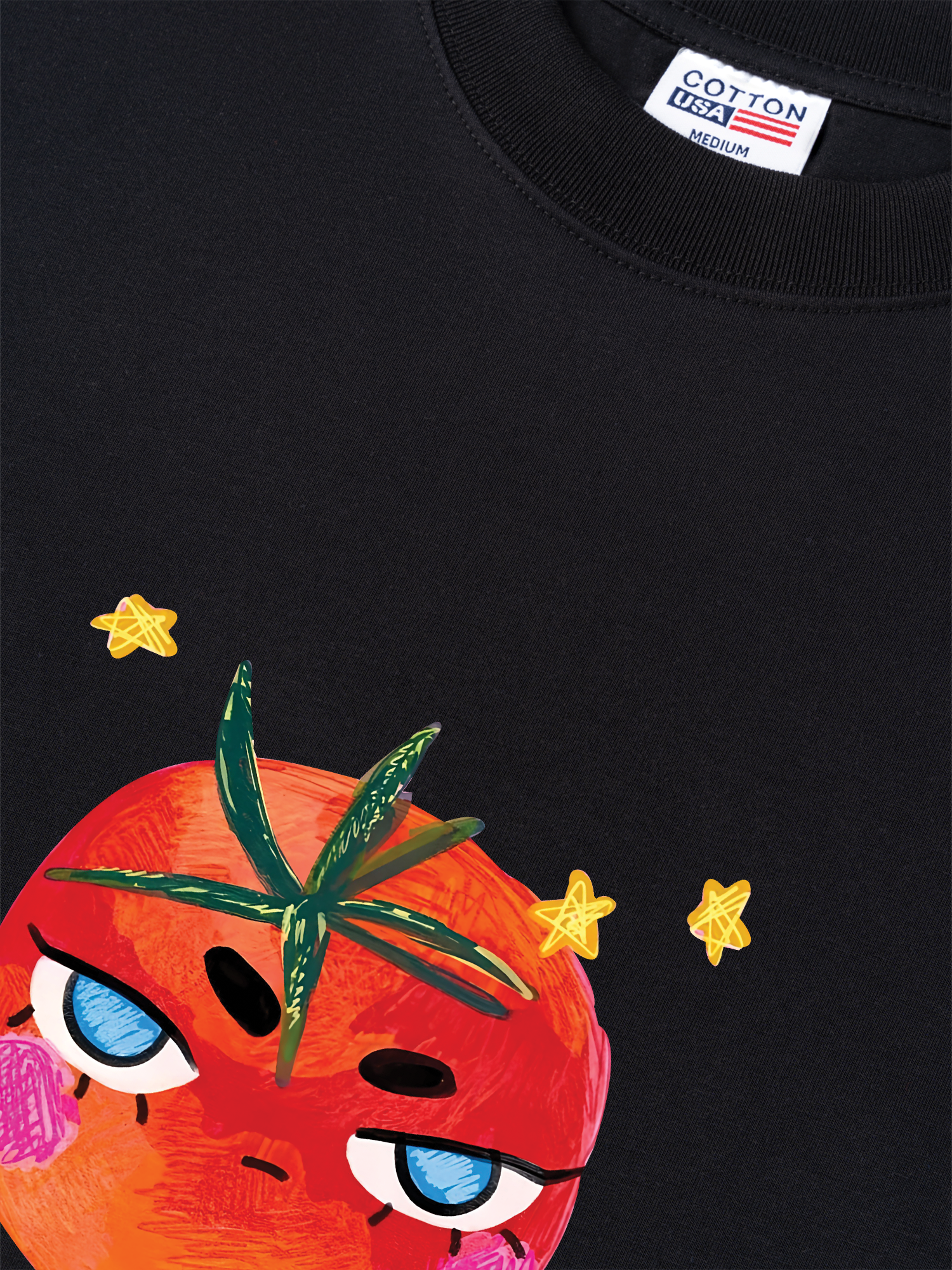 Áo Thun Relaxed Fit Cute Tomate