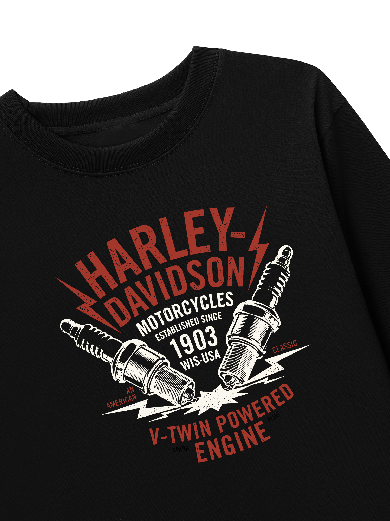 Áo Thun Dài Tay Harley - Davidson Motocycles