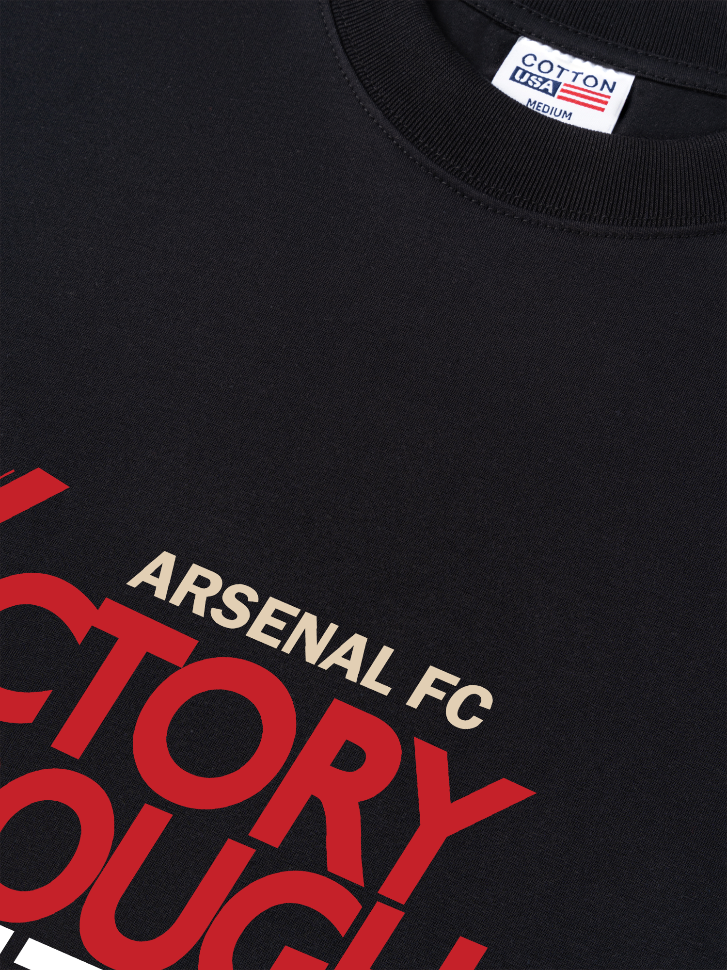 Áo Thun Relaxed Fit Soccer Arsenal Fc Victory Through Unity Forever