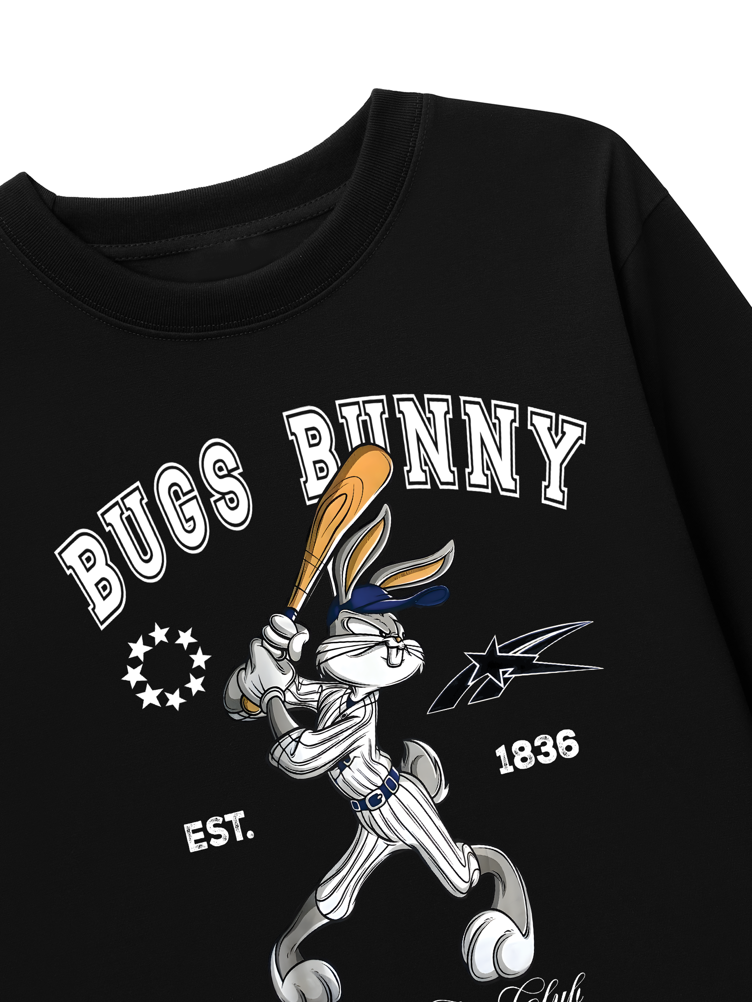 Áo Thun Dài Tay Baseball Bugs Bunny