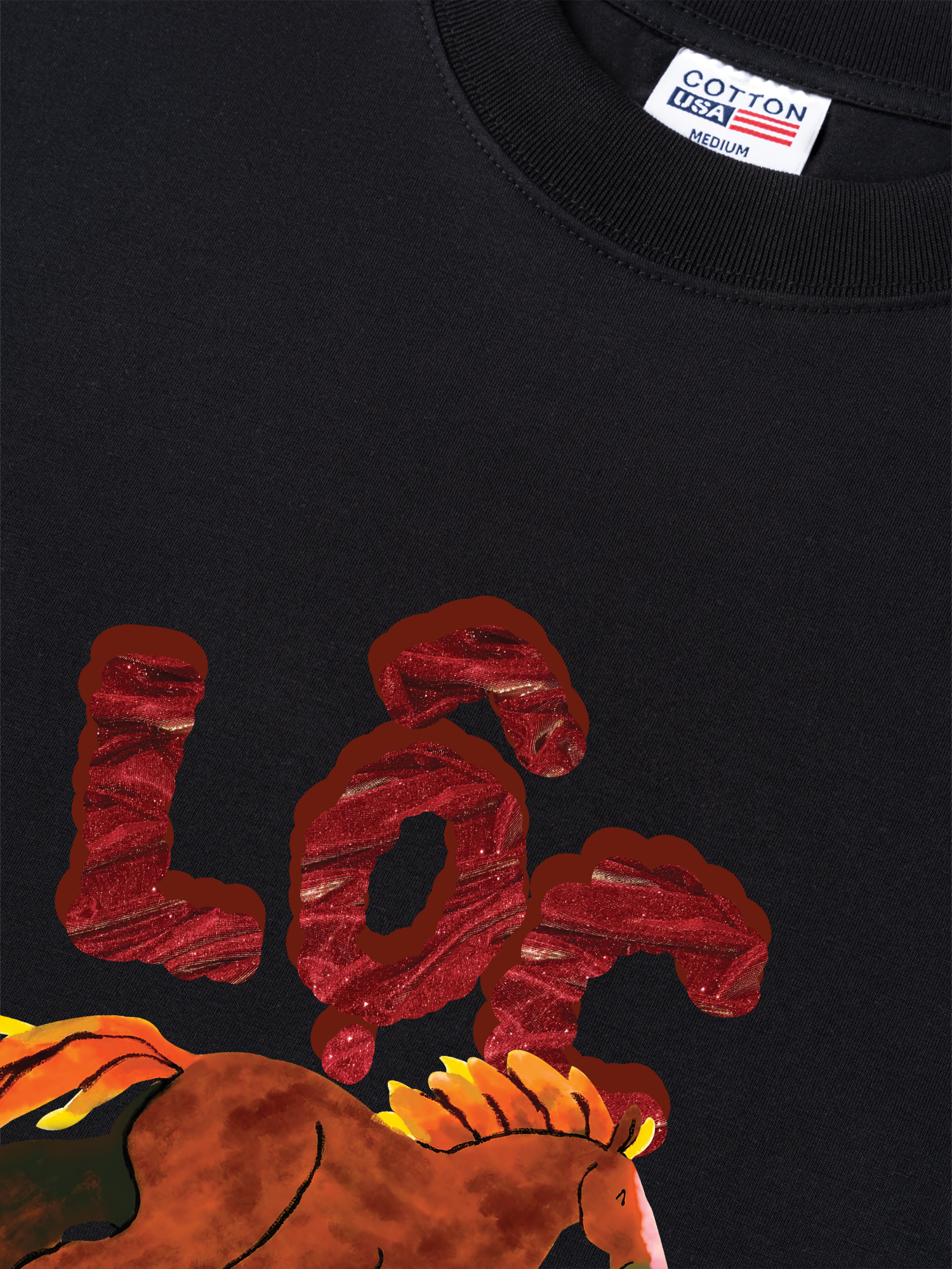 Áo Thun Relaxed Fit Tết Bính Ngọ - LỘC