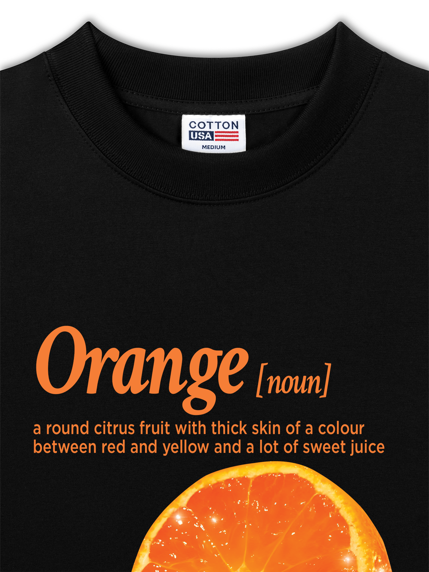 Áo Thun Relaxed Fit Tropical Orange