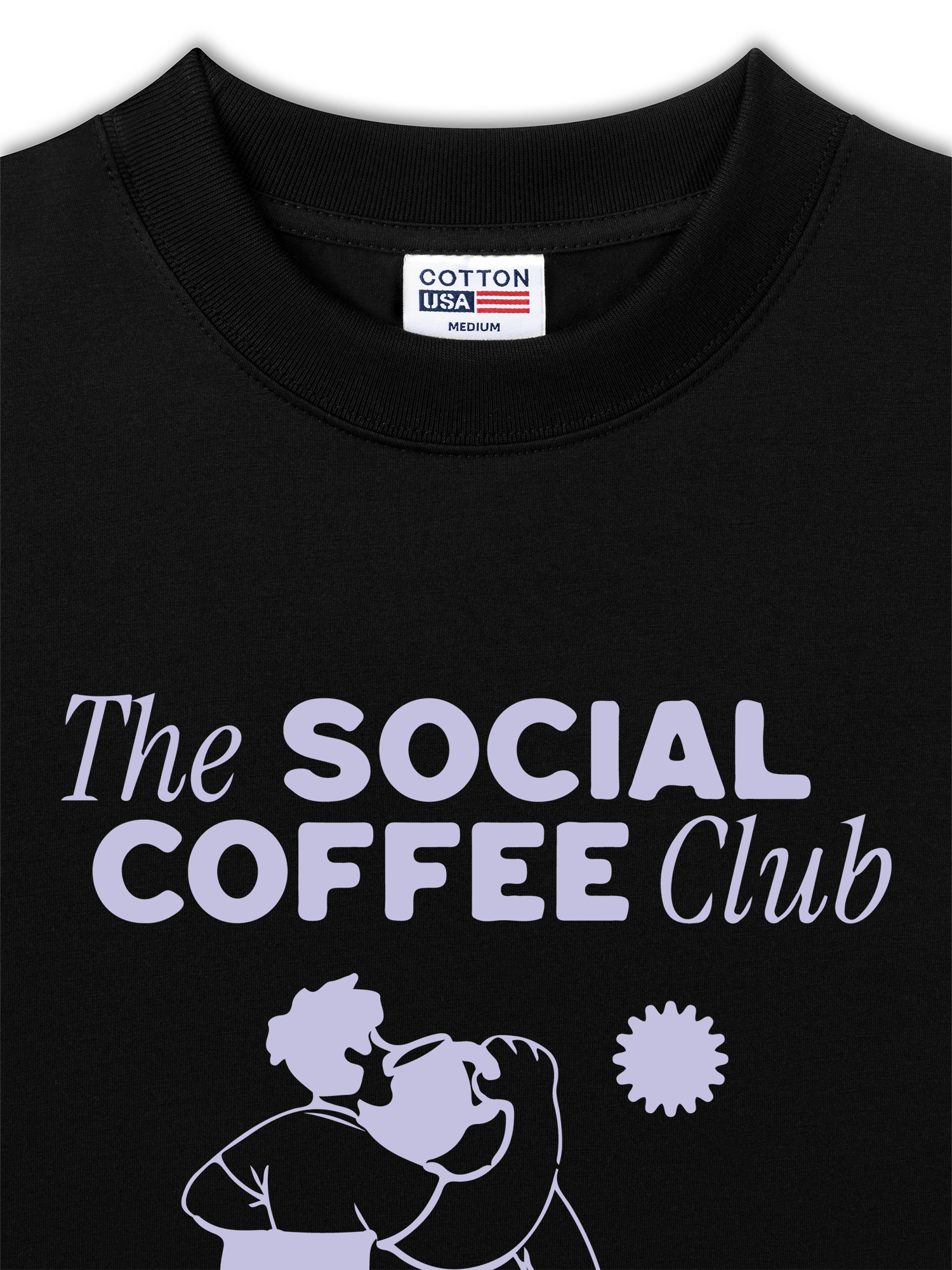 Áo Thun Relaxed Fit Daily Cup The Social Coffee Club