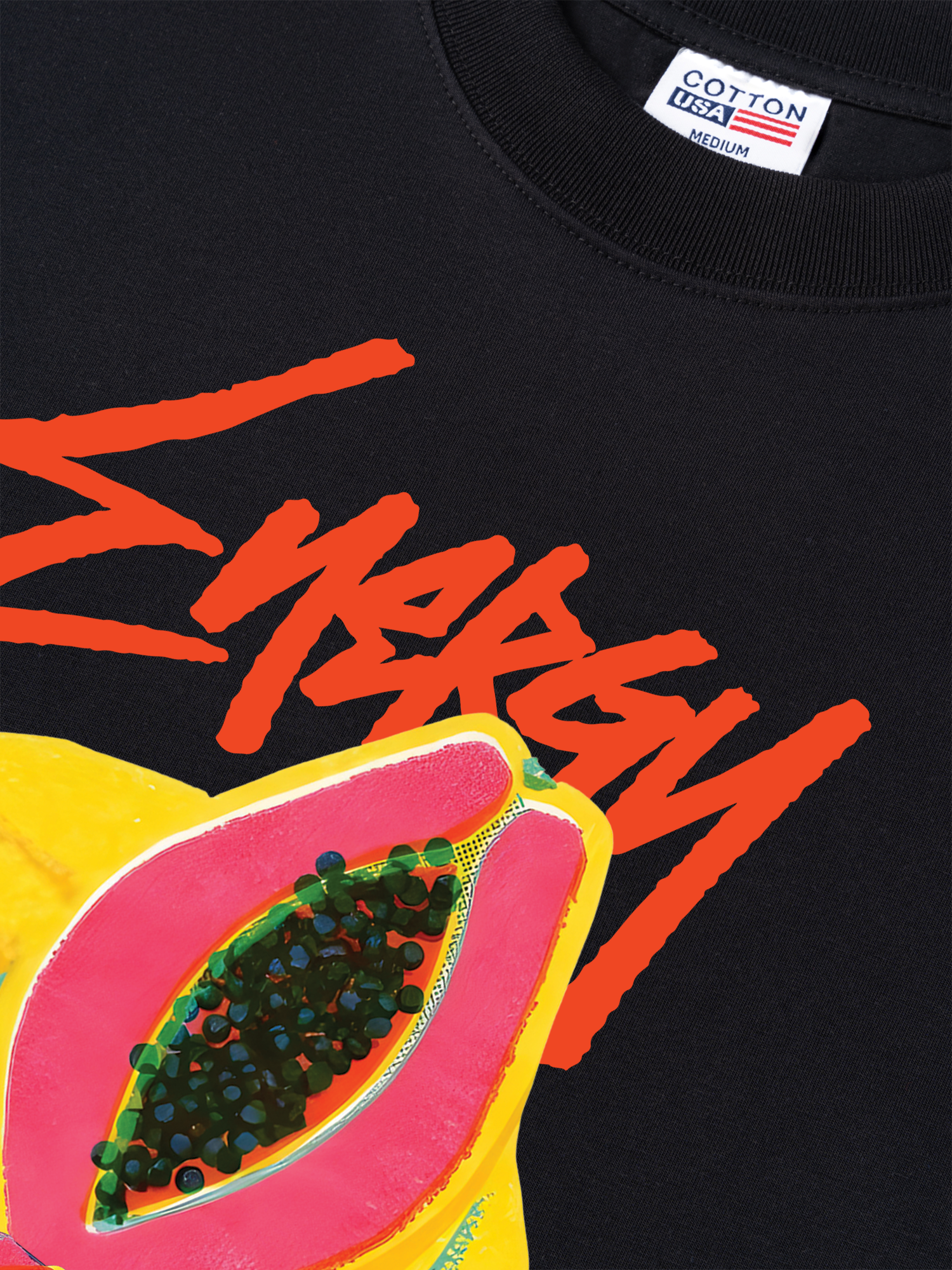 Áo Thun Relaxed Fit Energy Papaya Drip