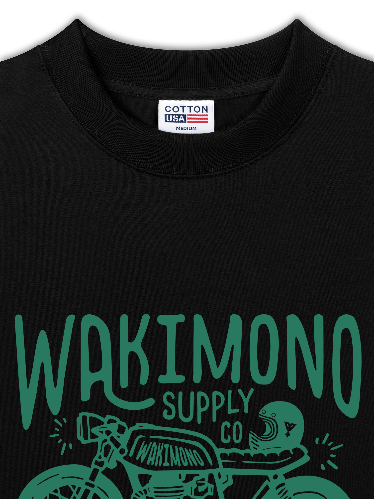 Áo Thun Relaxed Fit Motorbike WAKIMONO