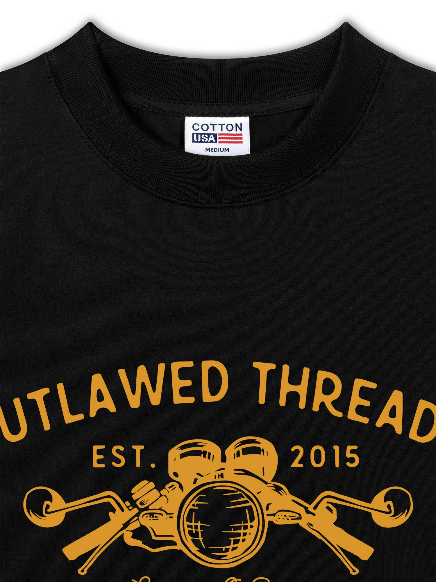Áo Thun Relaxed Fit Motorbike Outlawed Threads