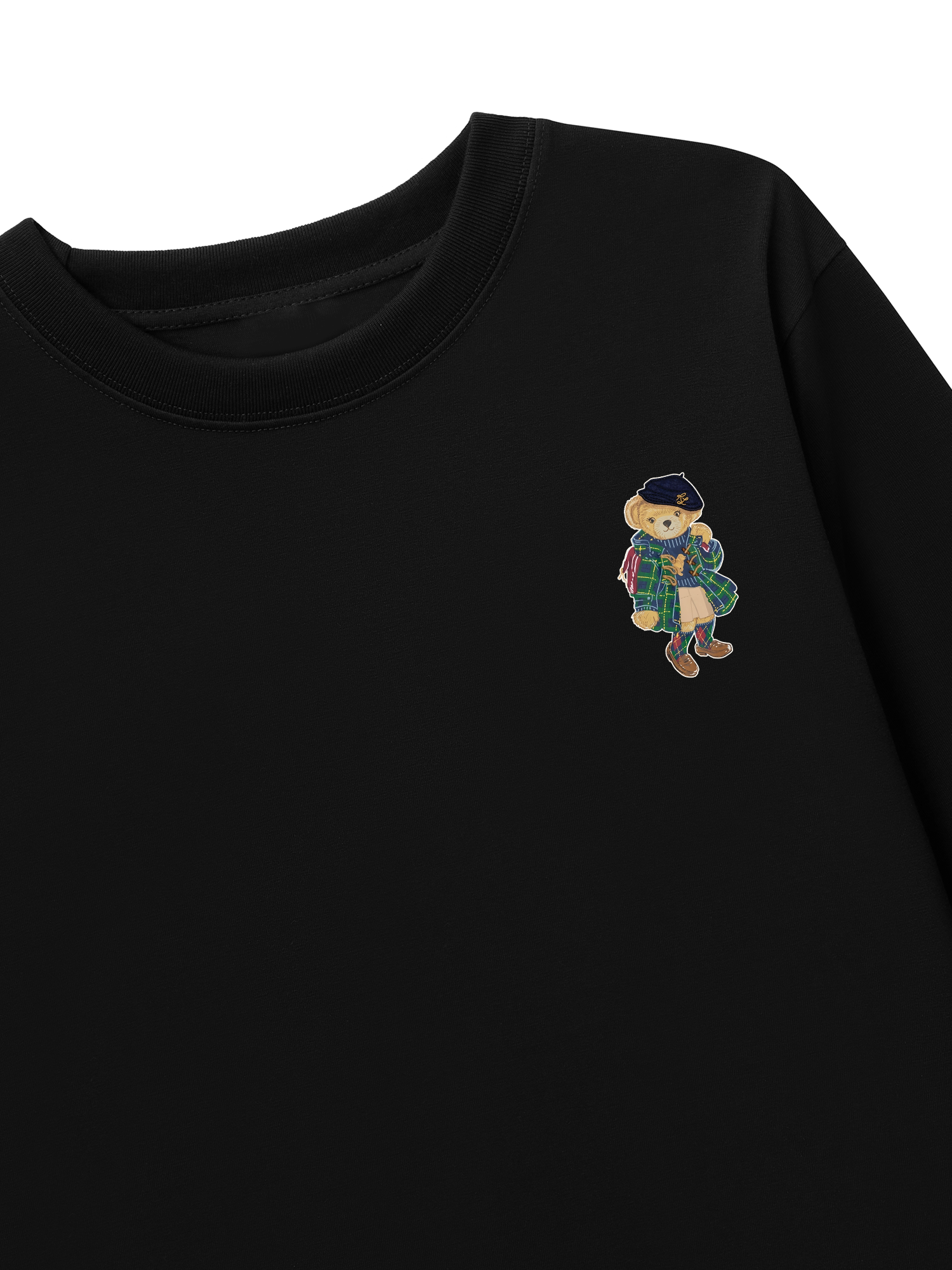 Áo Thun Dài Tay Ivy League Bear