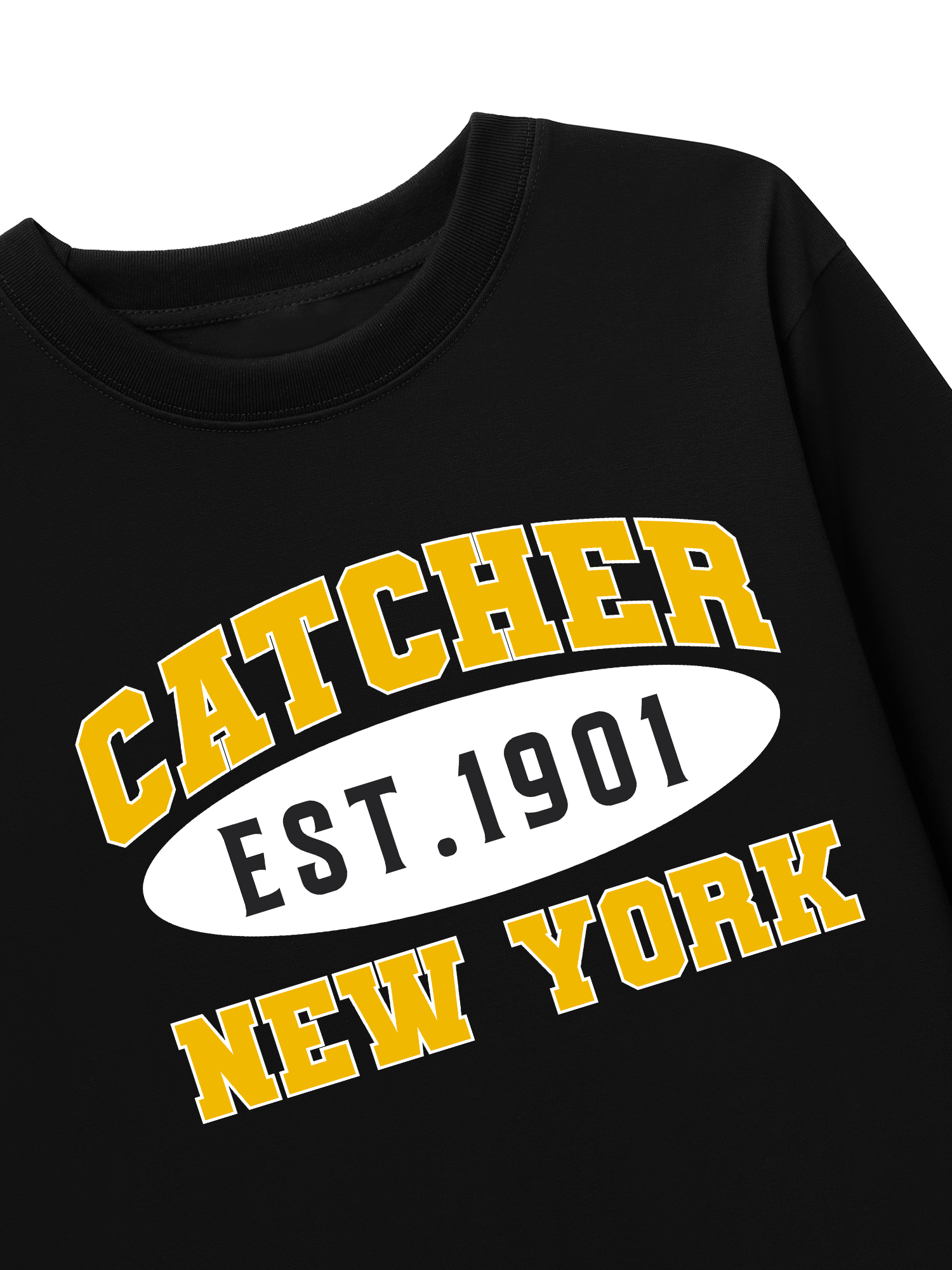 Áo Thun Dài Tay Baseball Catcher New York