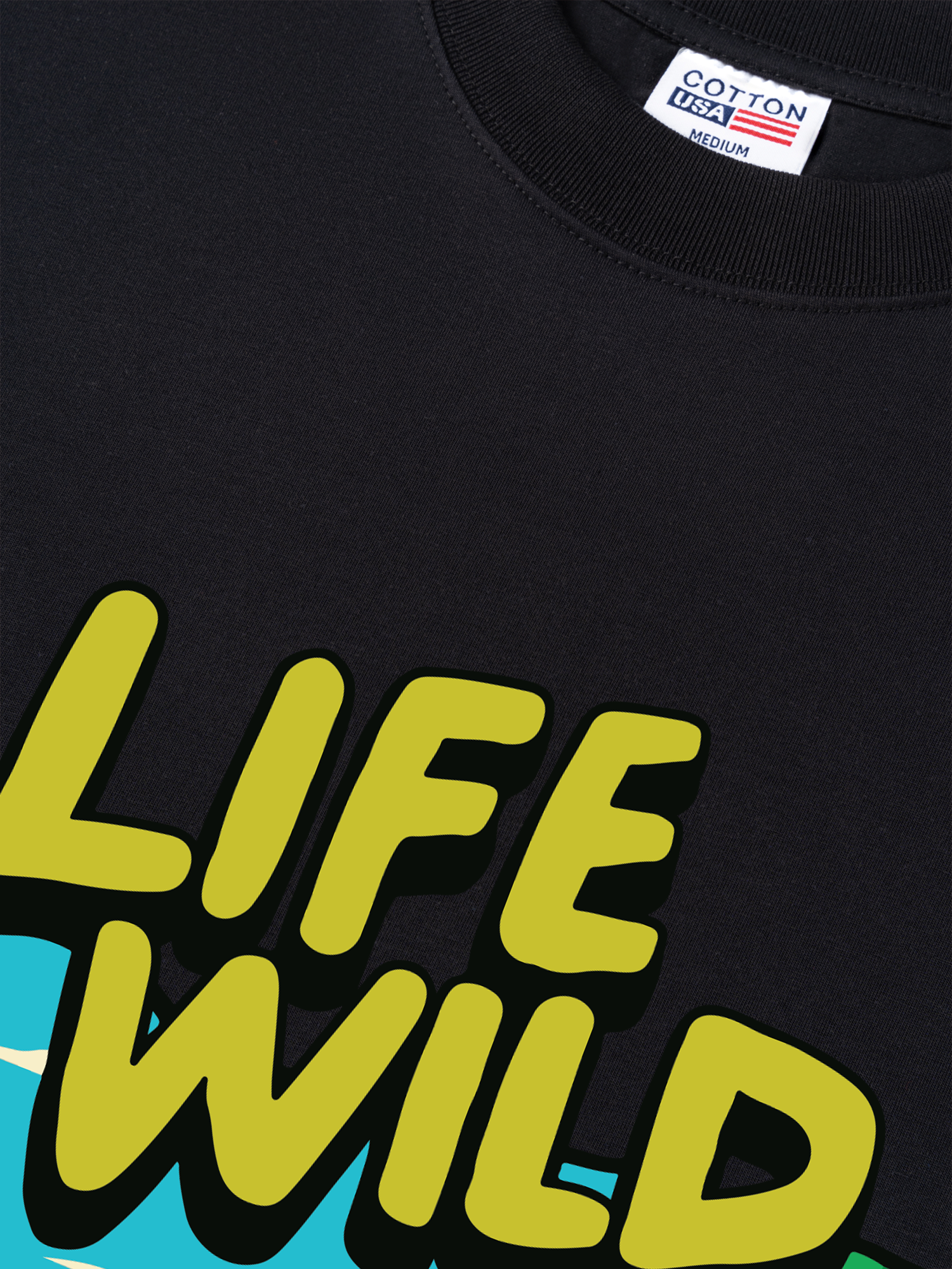 Áo Thun Relaxed Fit Adventure Life Wild