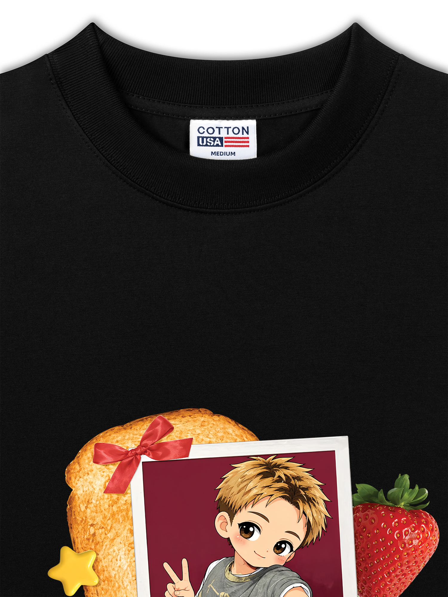 Áo Thun Relaxed Fit Idols Martin Cortis Strawberry Dream