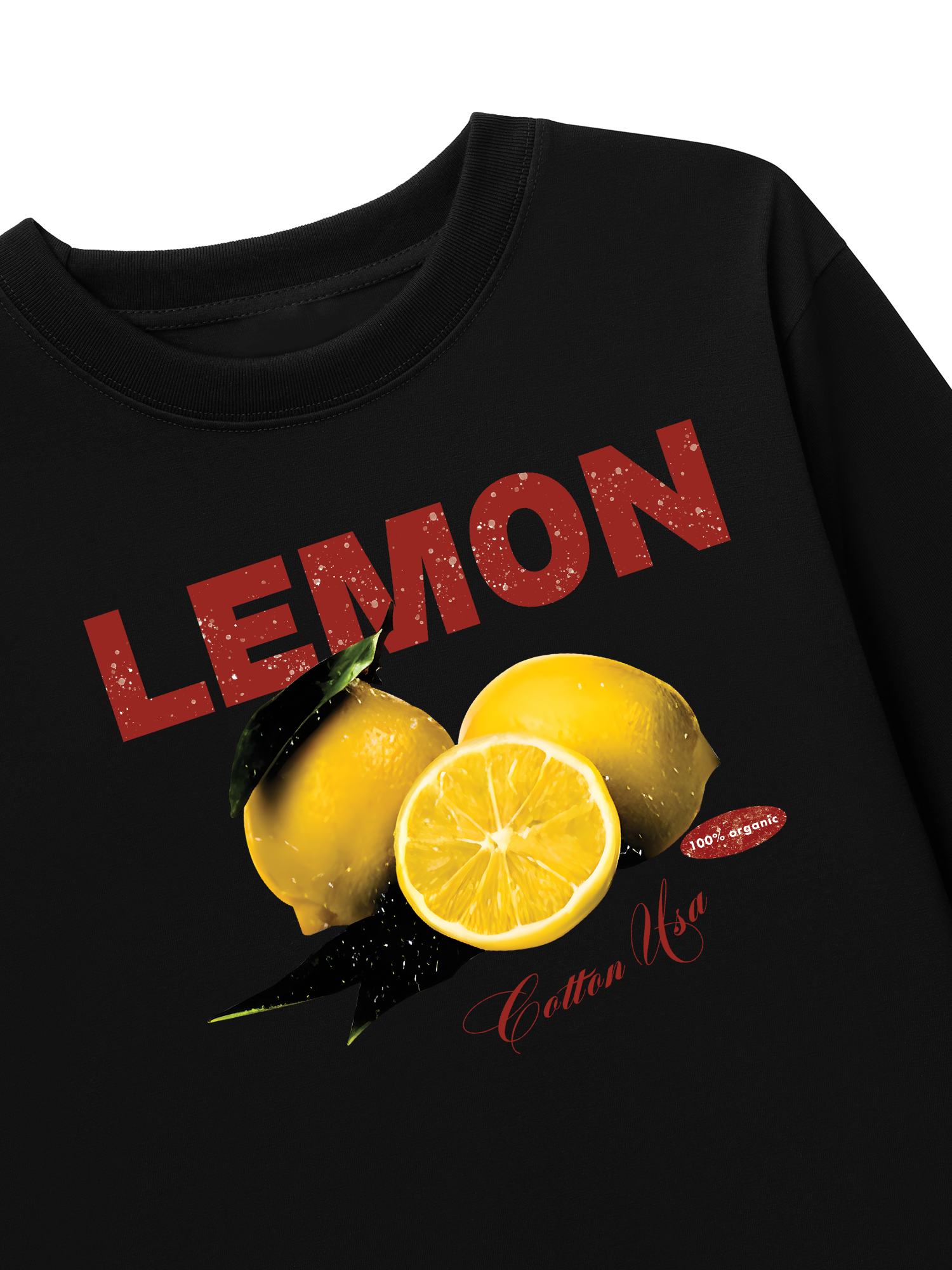 Áo Thun Dài Tay Tropical Lemon Orrganic