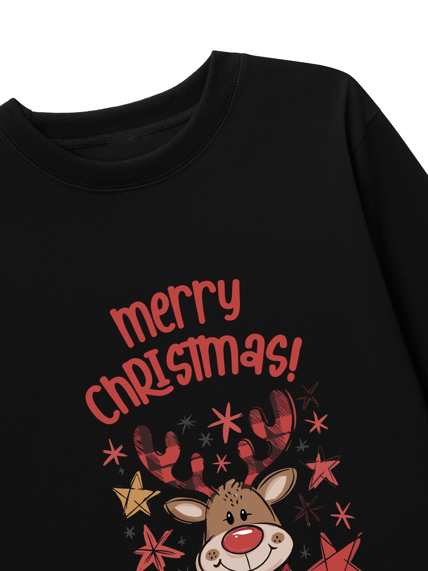 Áo Thun Dài Tay Reindeer Xmas