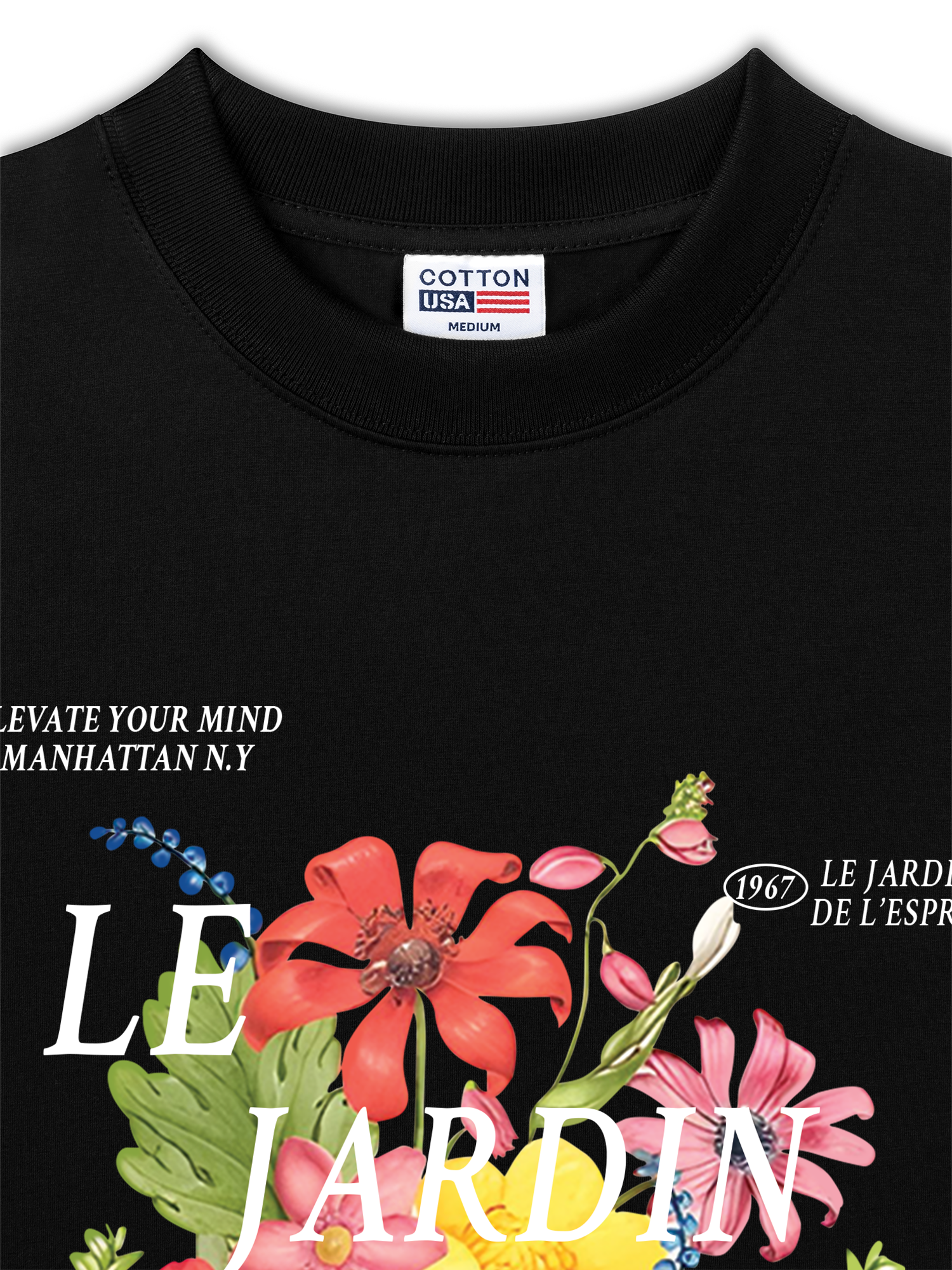 Áo Thun Relaxed Fit Floral Authentic