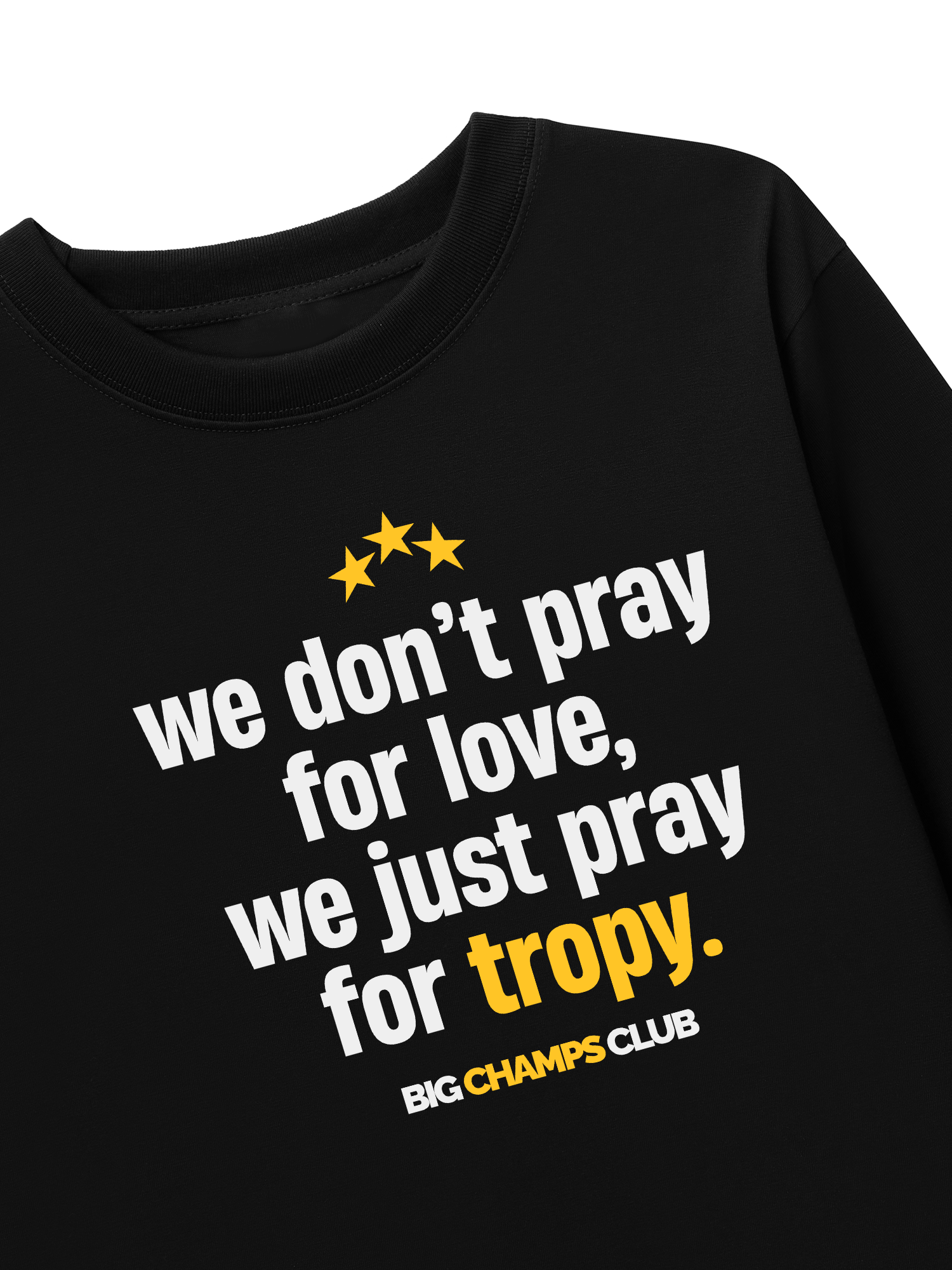Áo Thun Dài Tay Champions Pray For Tropy