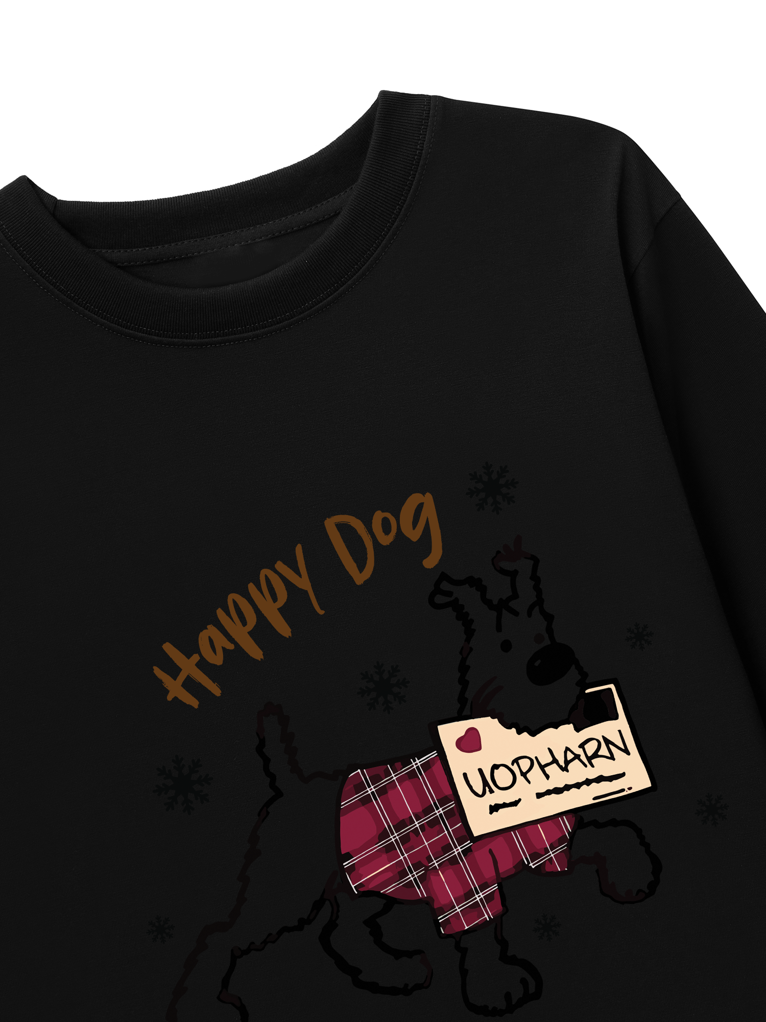 Áo Thun Dài Tay Winter Happy Dog