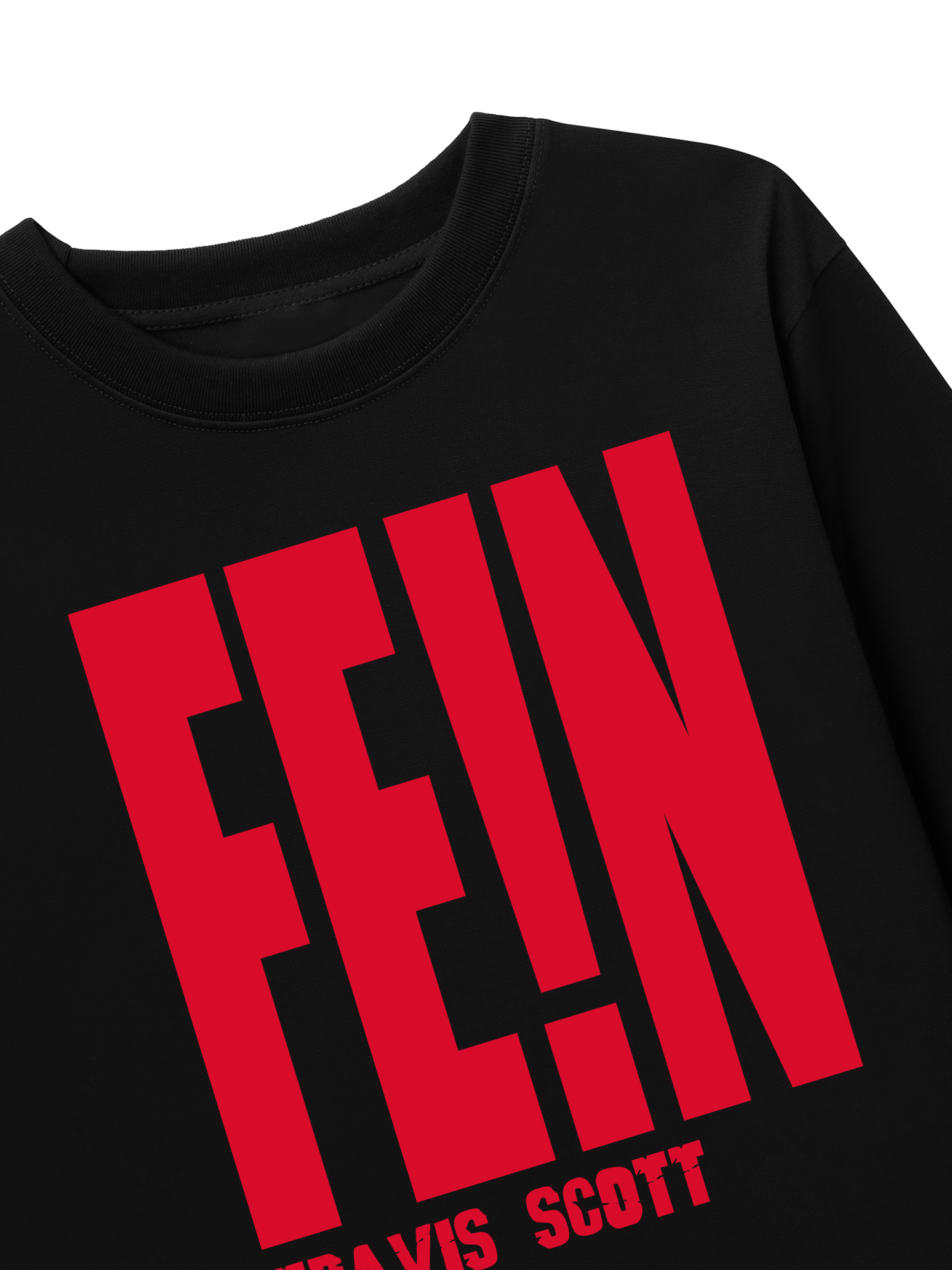 Áo Thun Dài Tay Rapper Travis Scott Fein Typo