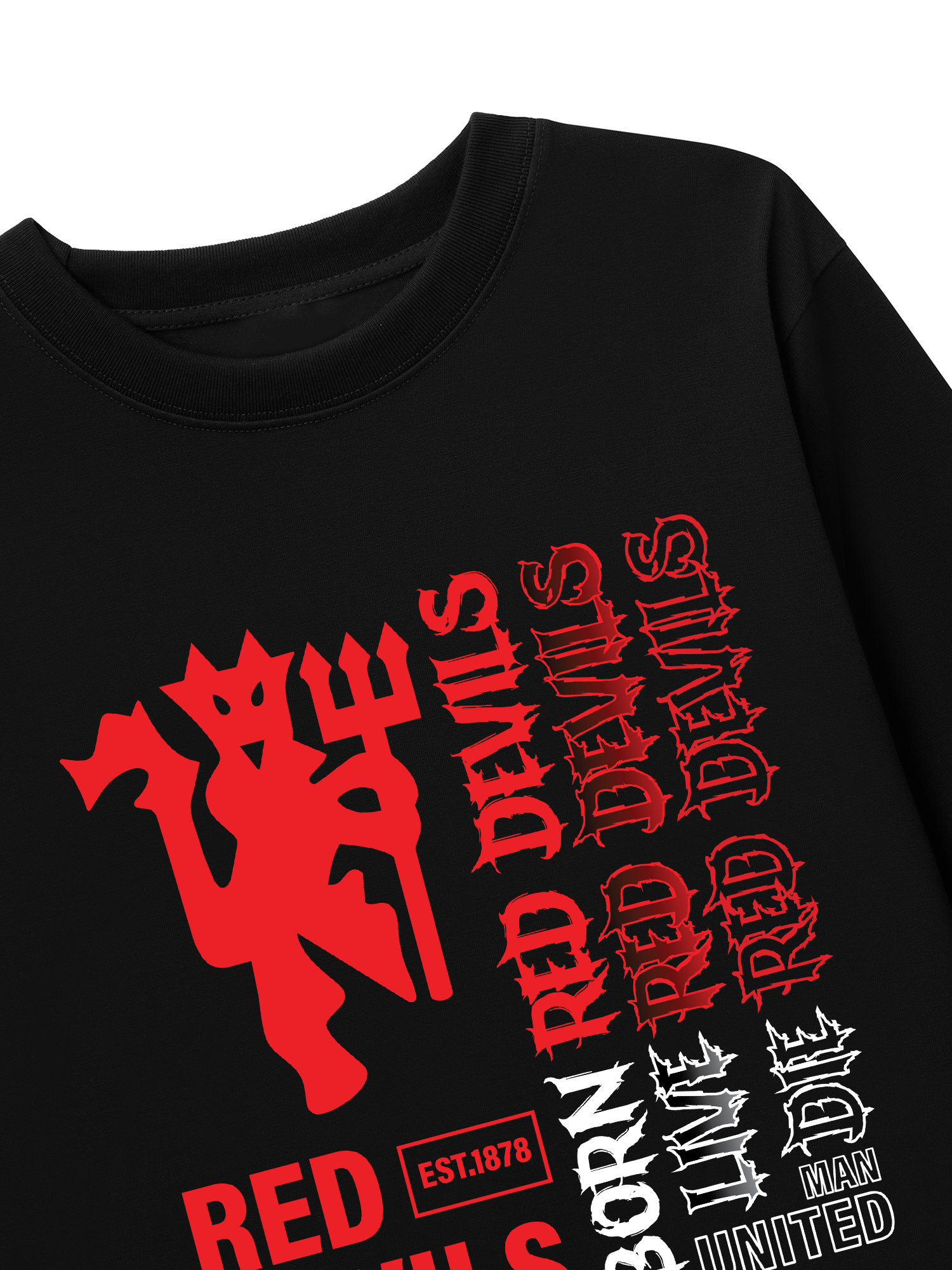 Áo Thun Dài Tay Red Devils EST 1878