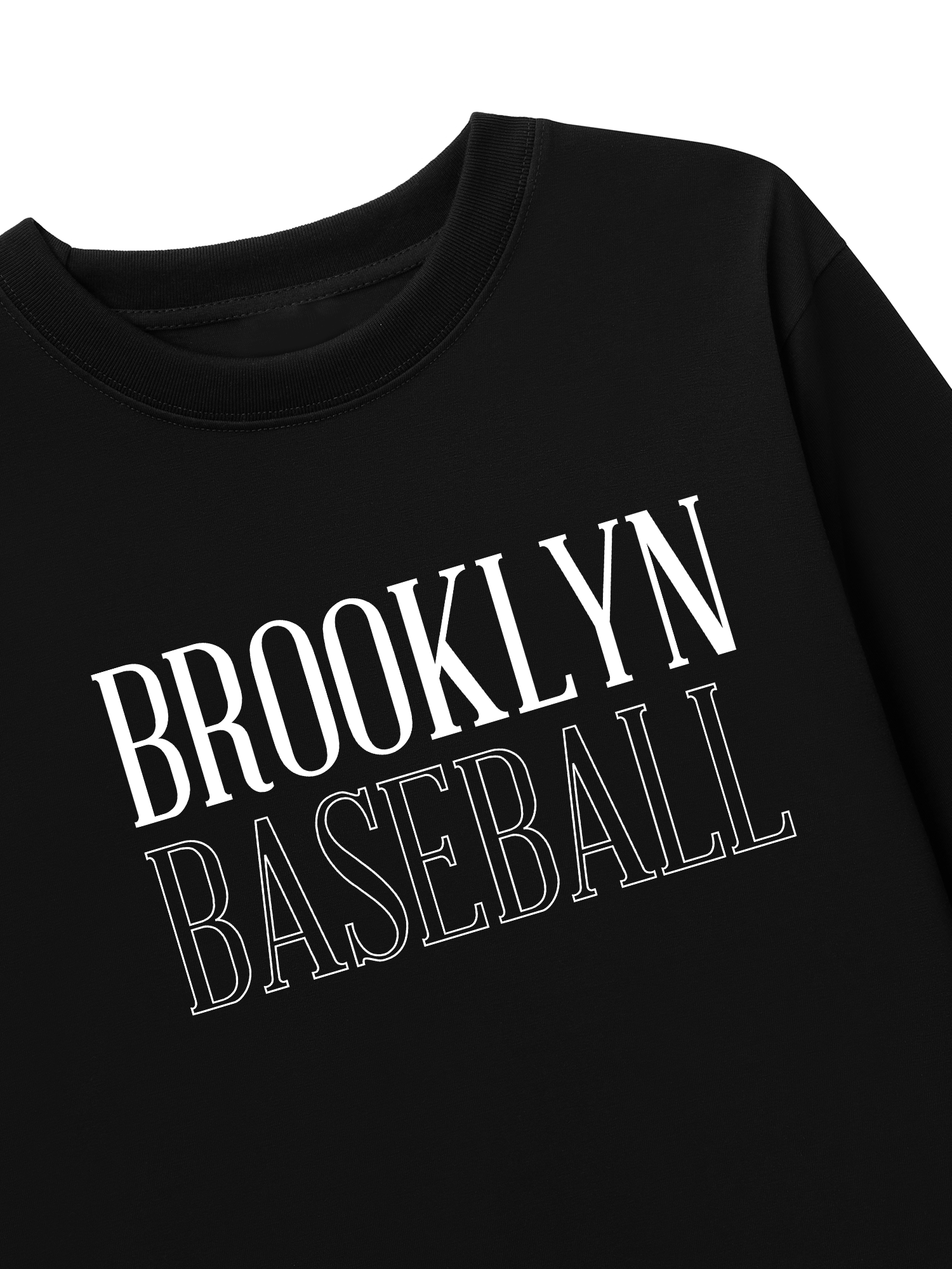 Áo Thun Dài Tay Baseball Basic Brooklyn