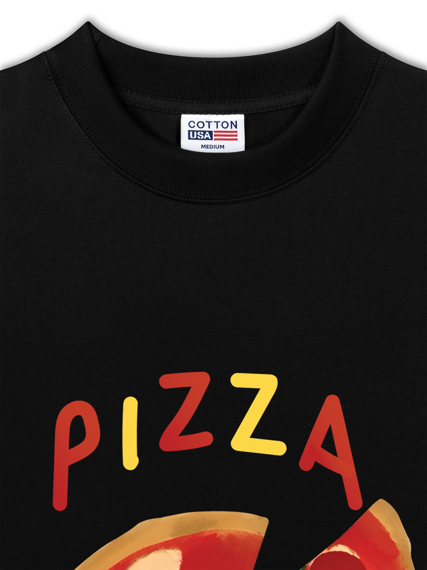 Áo Thun Relaxed Fit Yummy Mood Pizzapizza