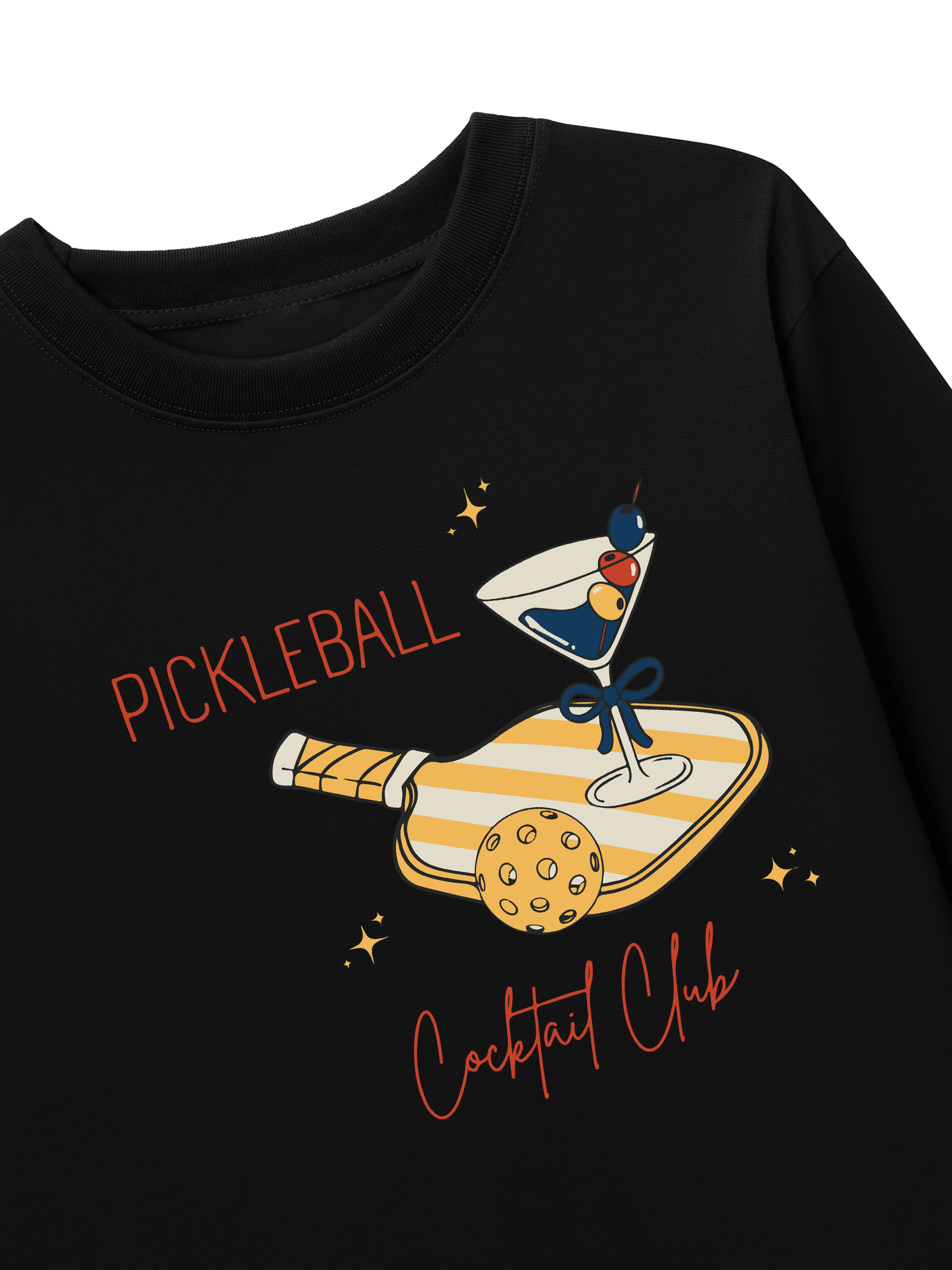 Áo Thun Dài Tay Pickleball Cocktail Club