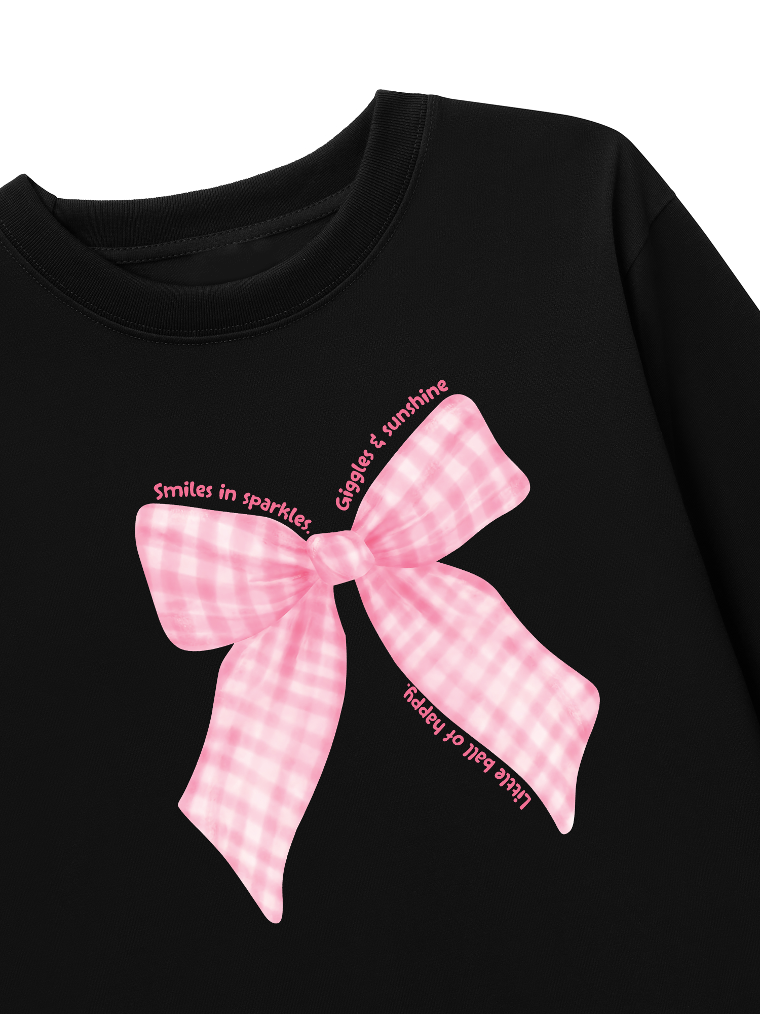 Áo Thun Dài Tay Pink Ribbon