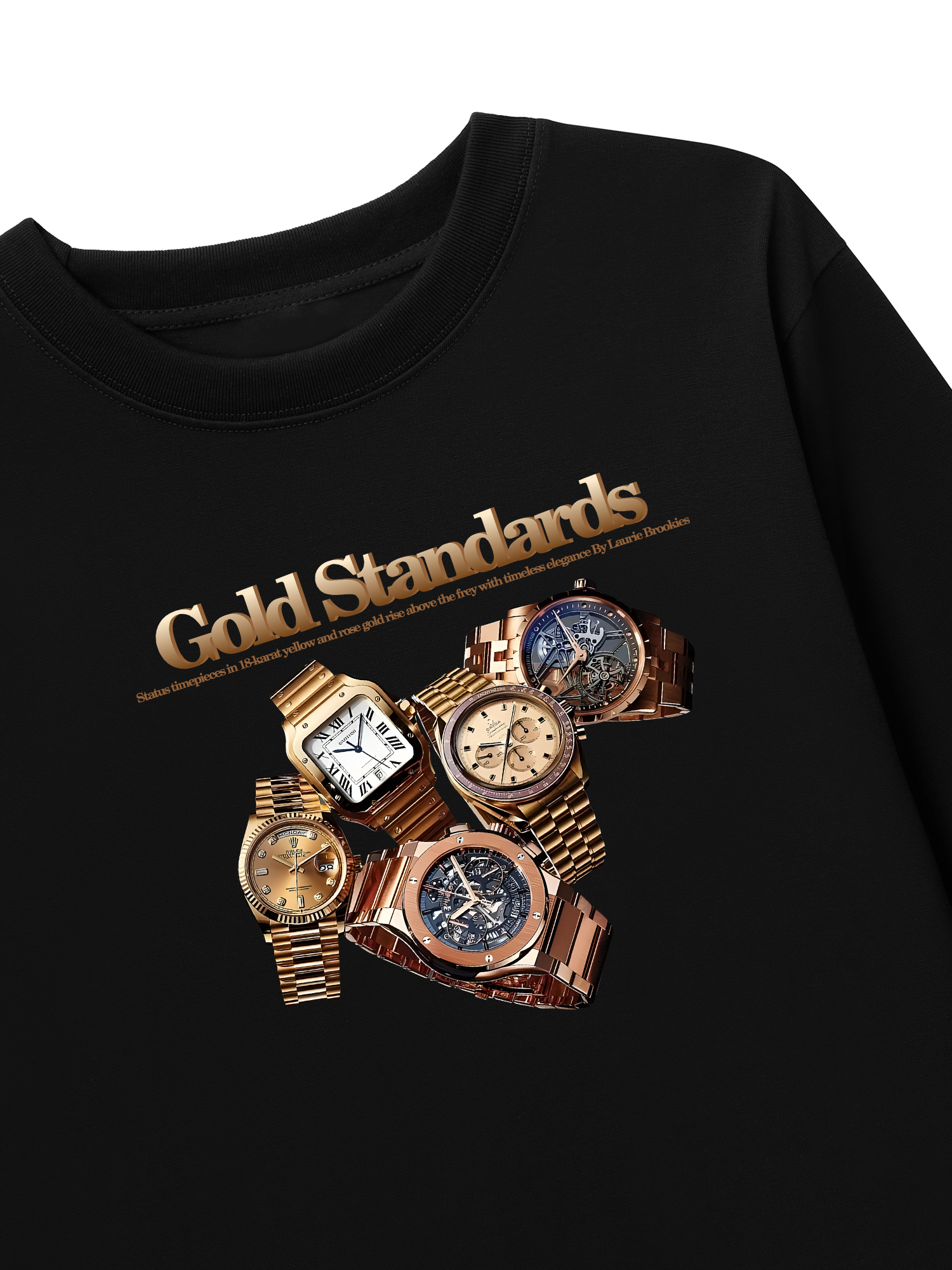 Áo Thun Dài Tay Watch Gold Standards