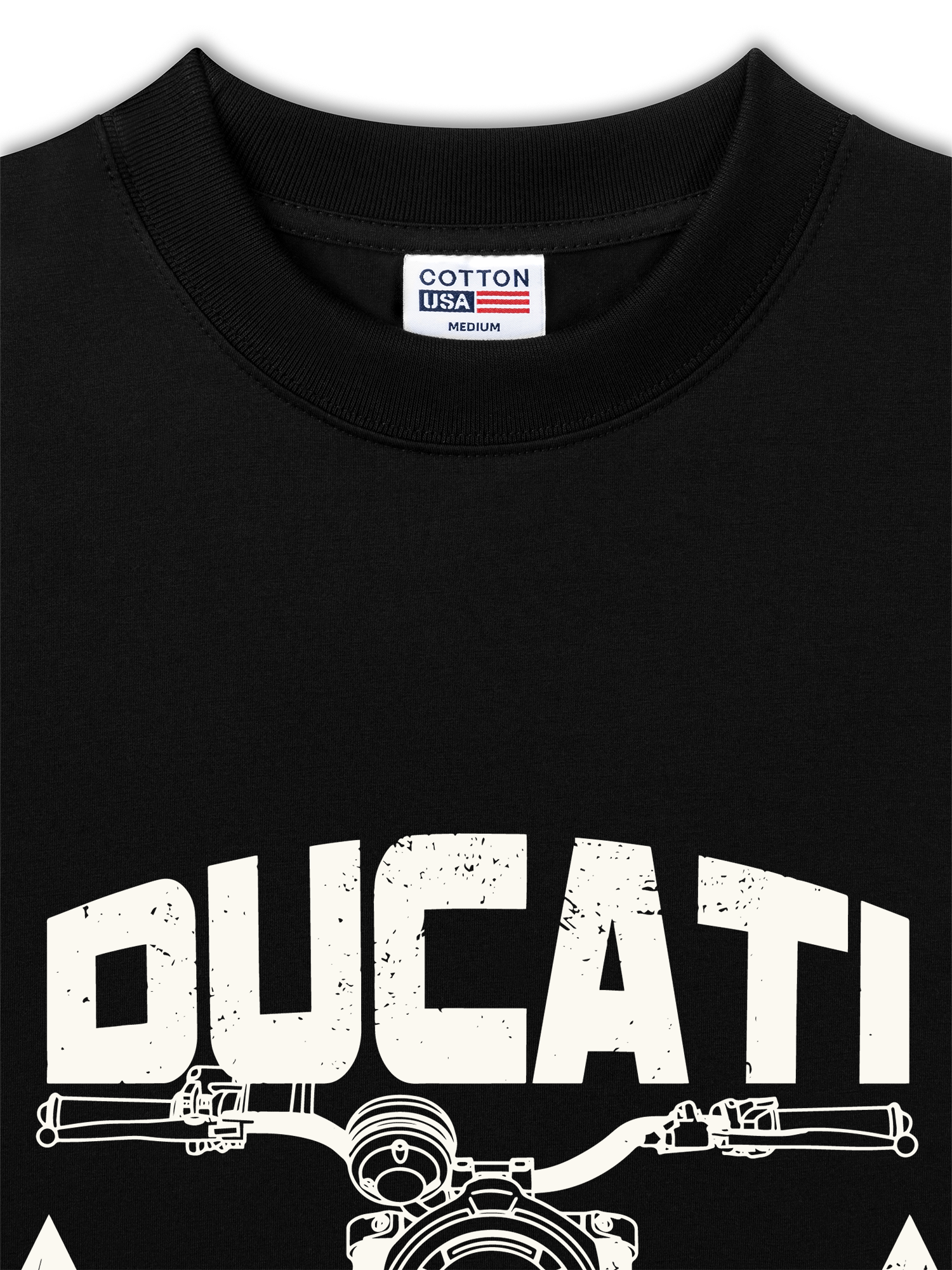 Áo Thun Relaxed Fit Motorbike Ducati Vintage