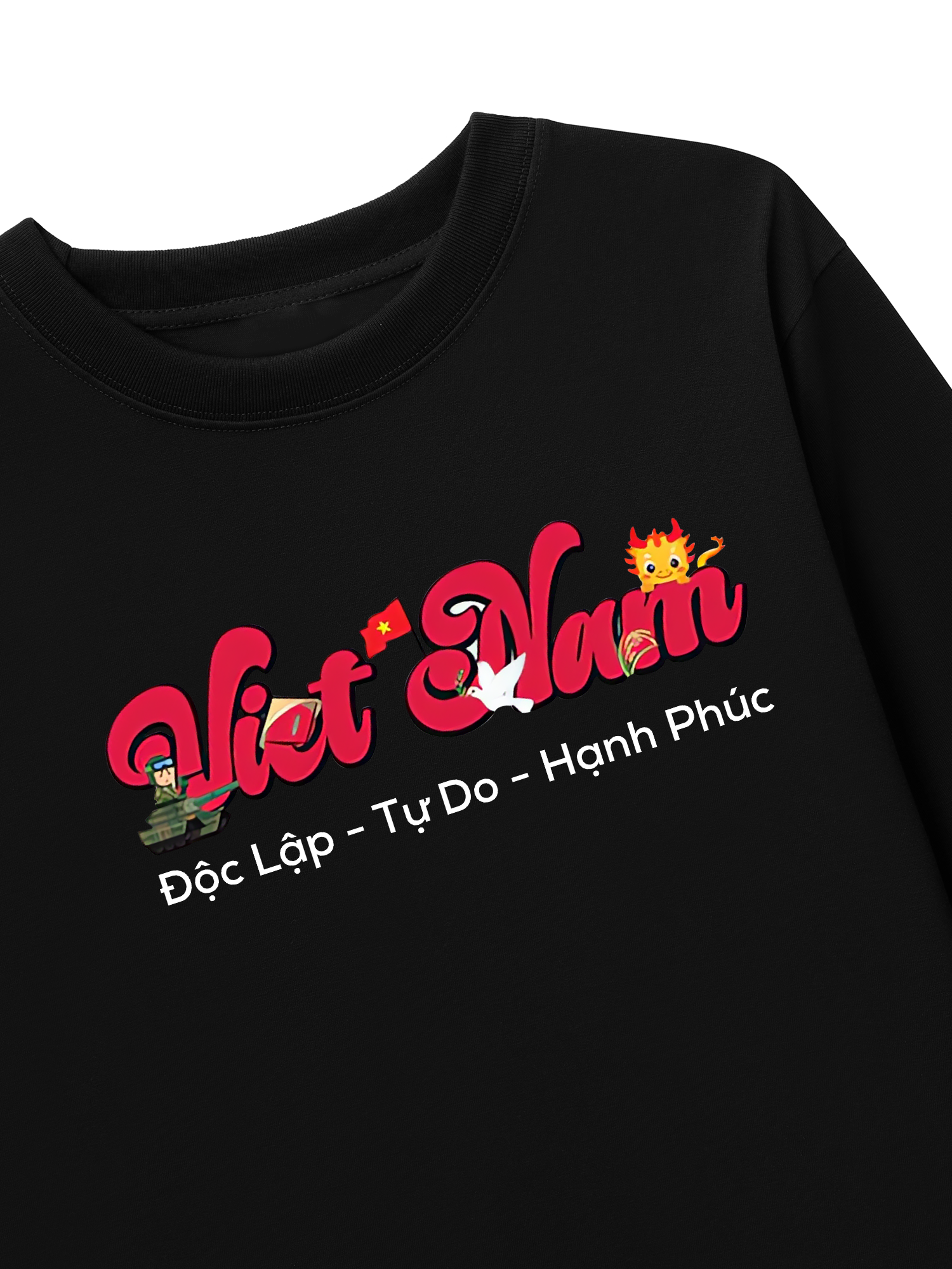 Áo Thun Dài Tay Việt Nam Tự Do