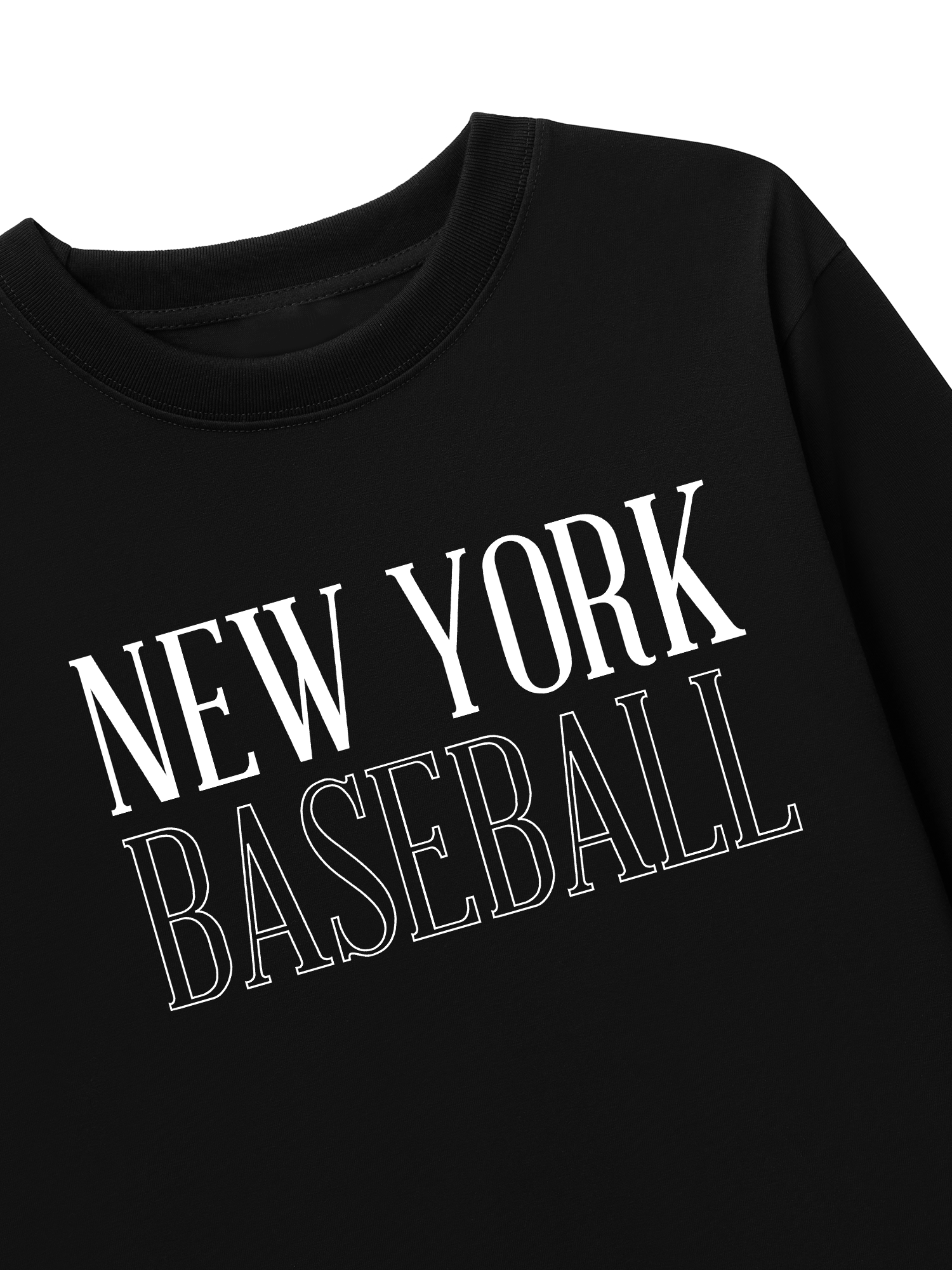 Áo Thun Dài Tay Baseball Basic New York