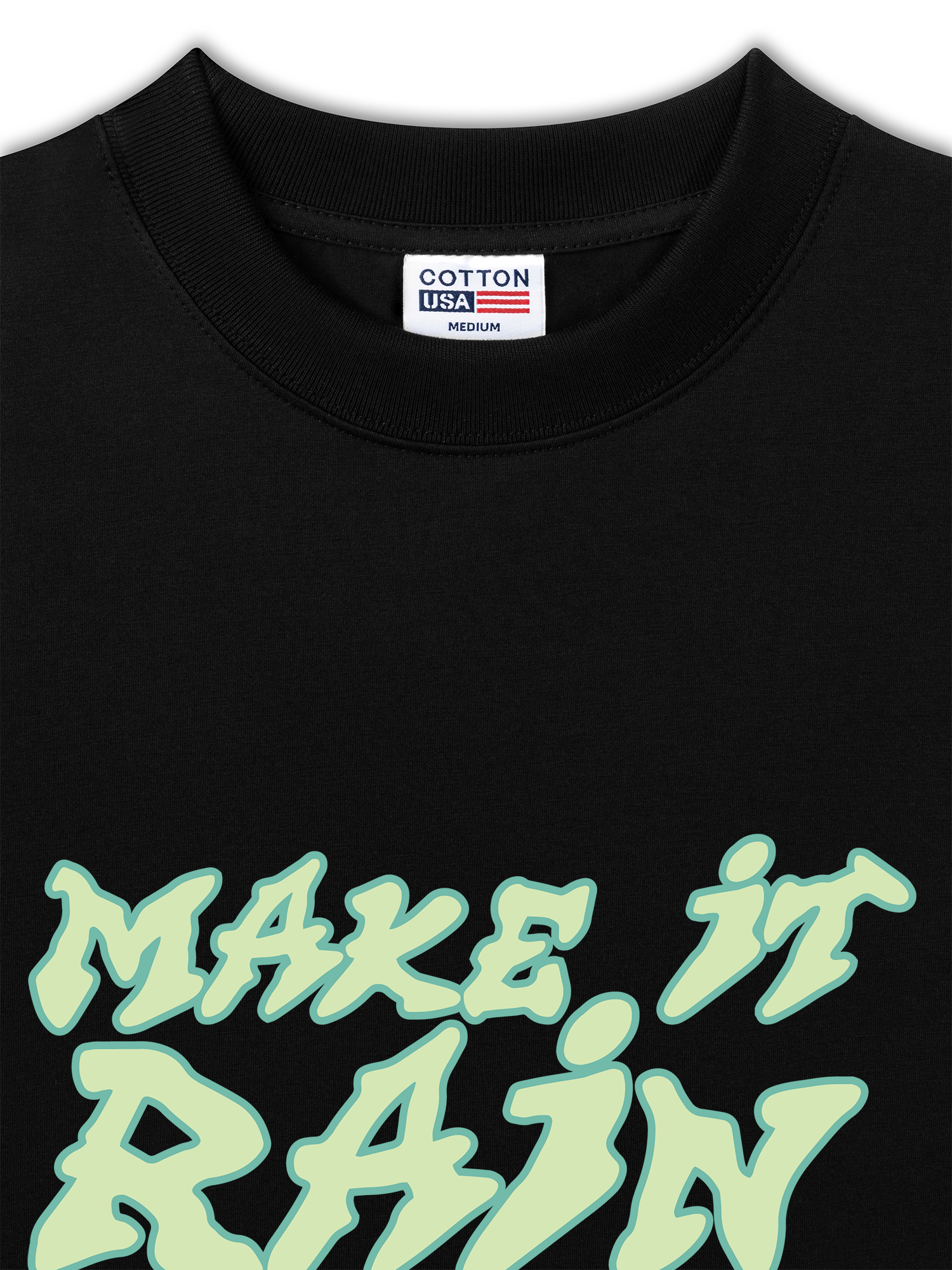 Áo Thun Relaxed Fit Money Make It Rain