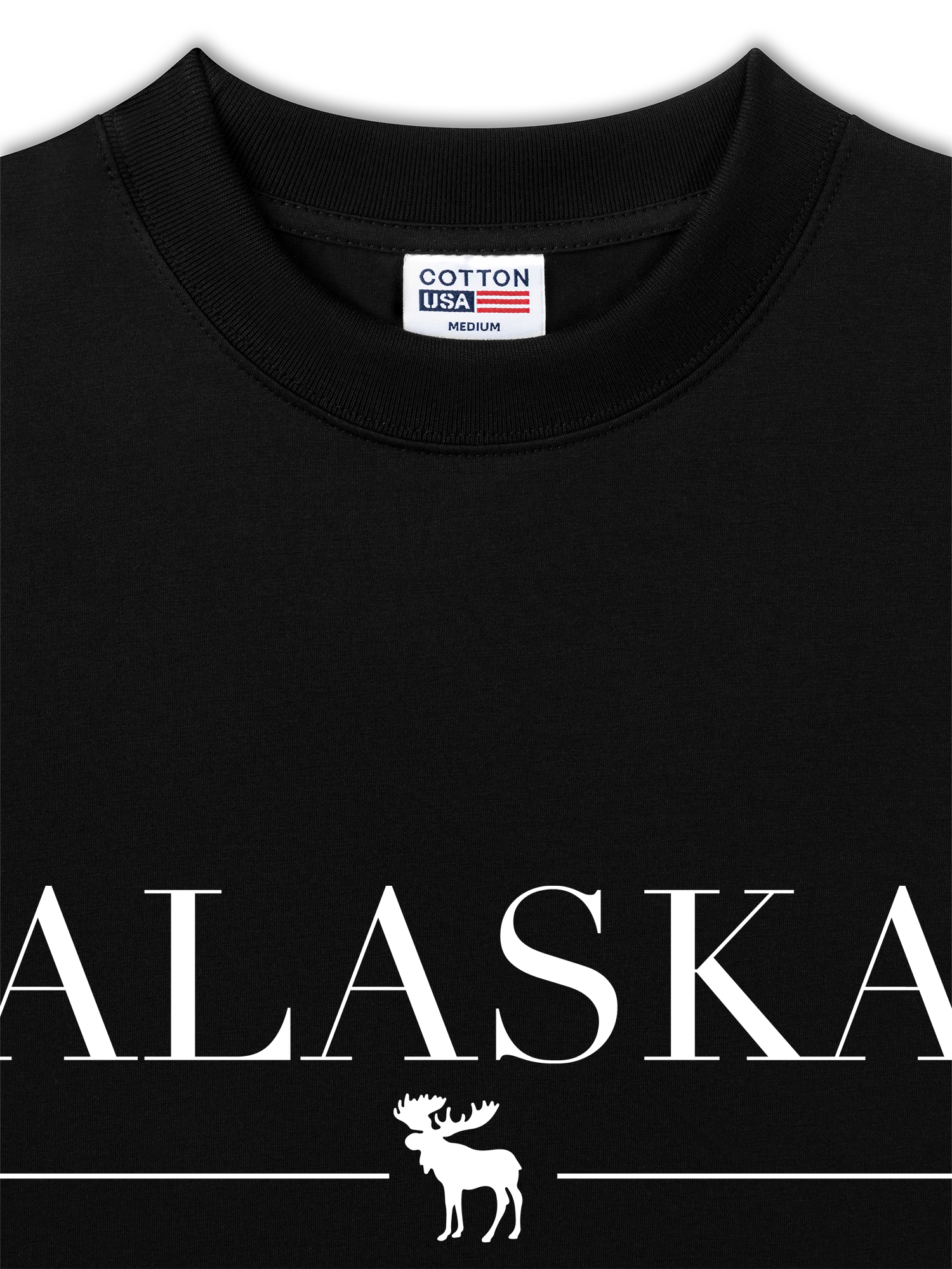 Áo Thun Relaxed Fit City Alaska Land Of The Midnight Sun
