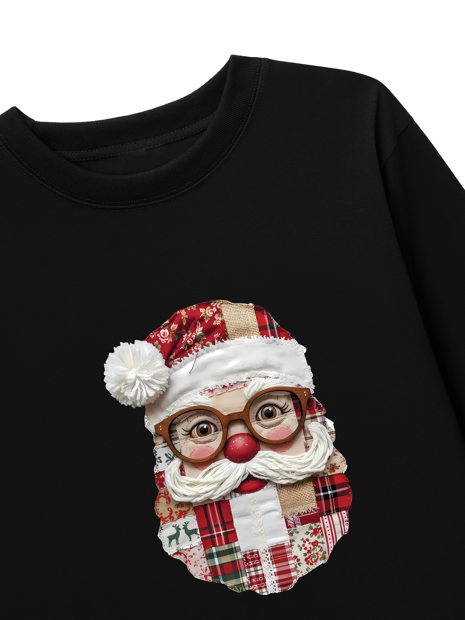 Áo Thun Dài Tay Santa Retro Vibes