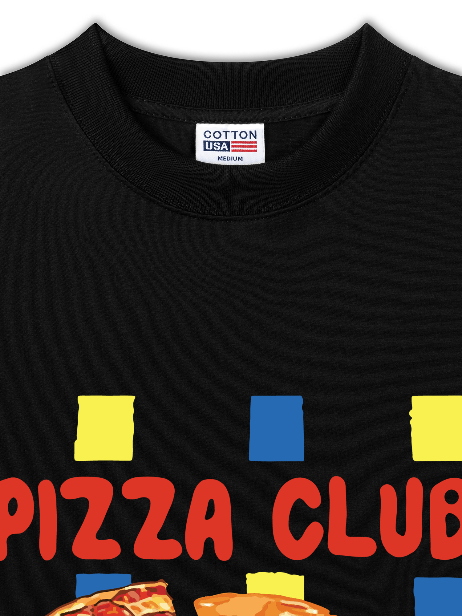 Áo Thun Relaxed Fit Yummy Mood Pizzaclub